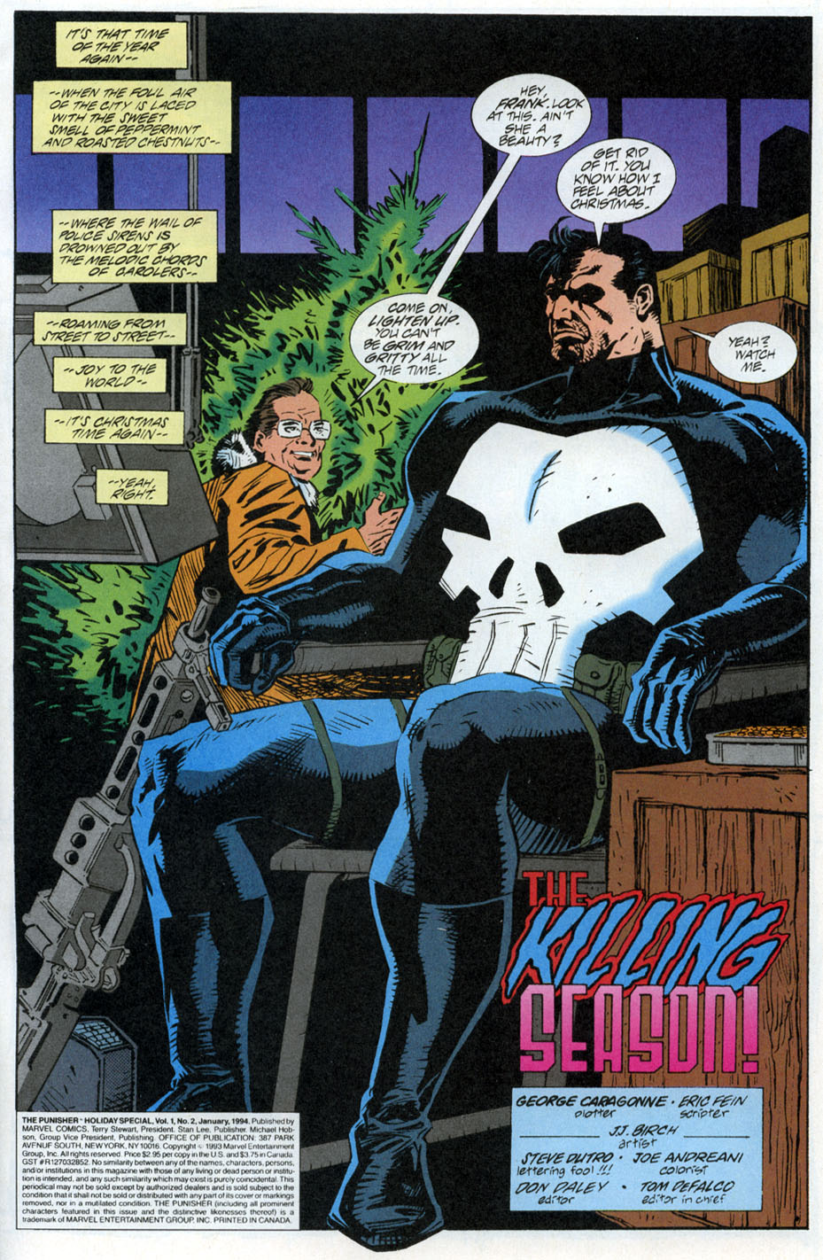 Read online The Punisher Holiday Special comic -  Issue #2 - 2