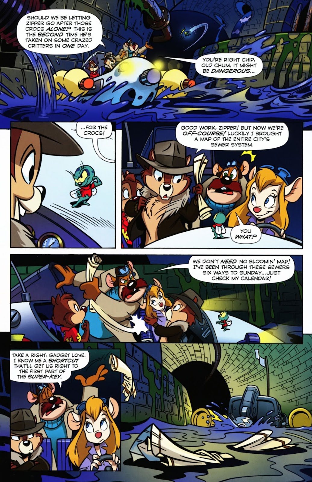 Chip 'n' Dale Rescue Rangers/Darkwing Duck Free Comic Book Day Edition issue Full - Page 34