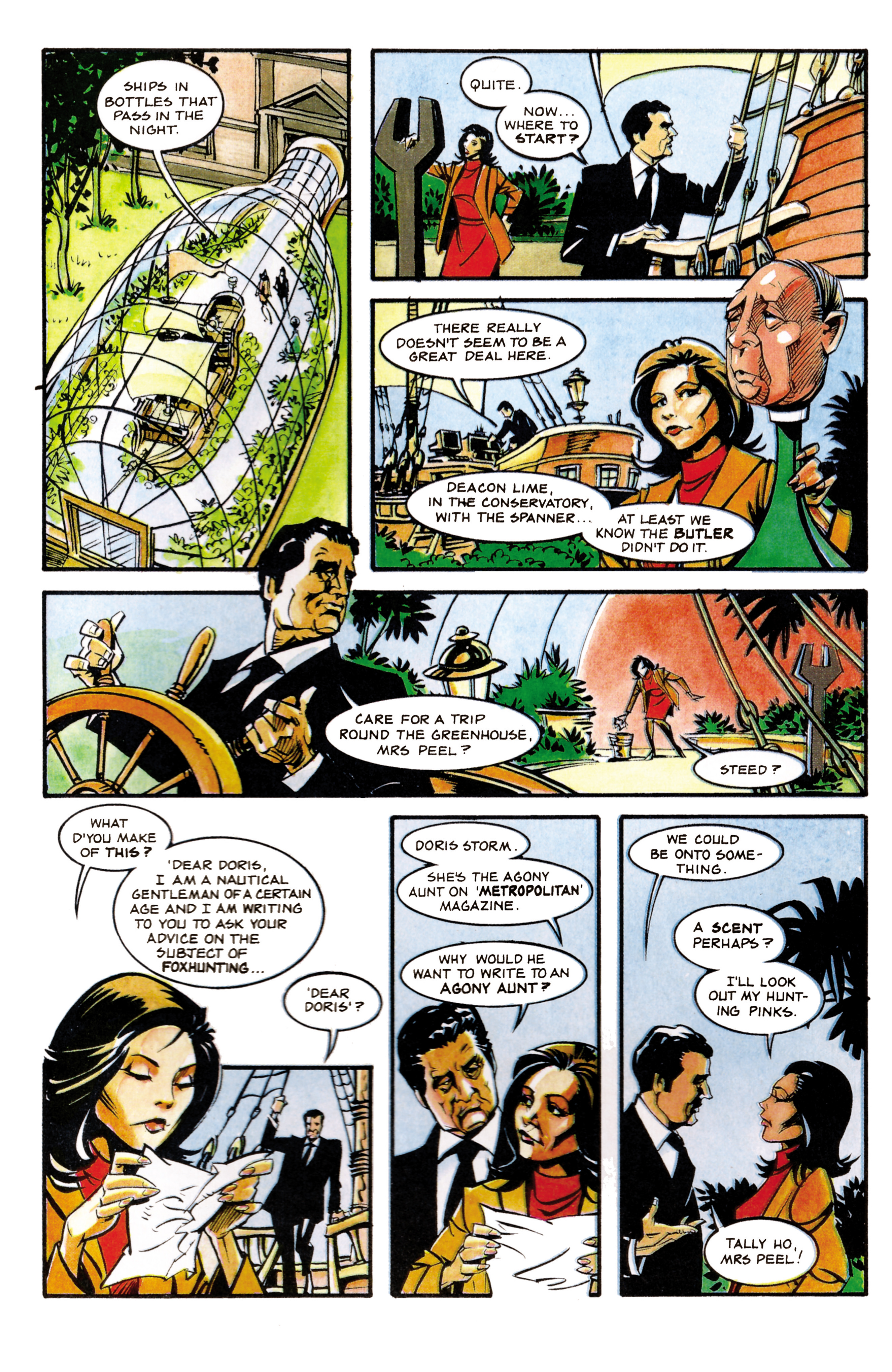 Read online Steed & Mrs. Peel: Golden Game comic -  Issue # Full - 24
