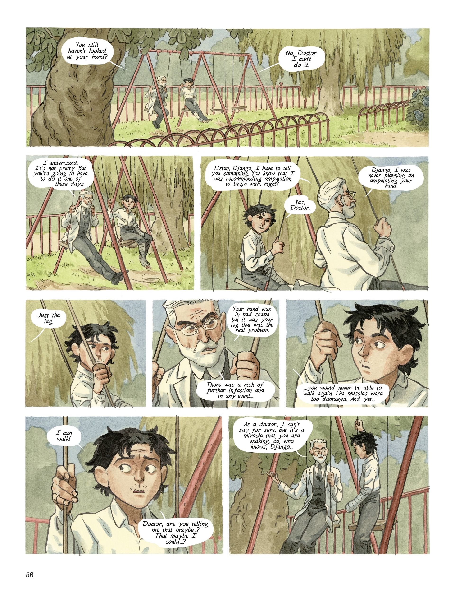 Read online Django: Hand On Fire comic -  Issue # TPB - 55