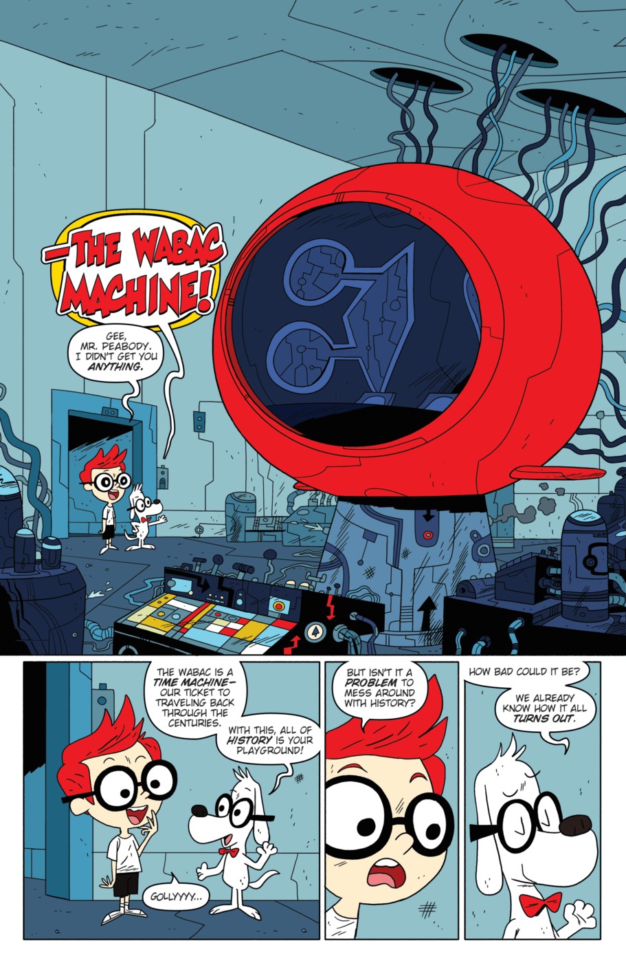 Read online Mr. Peabody & Sherman comic -  Issue #1 - 7