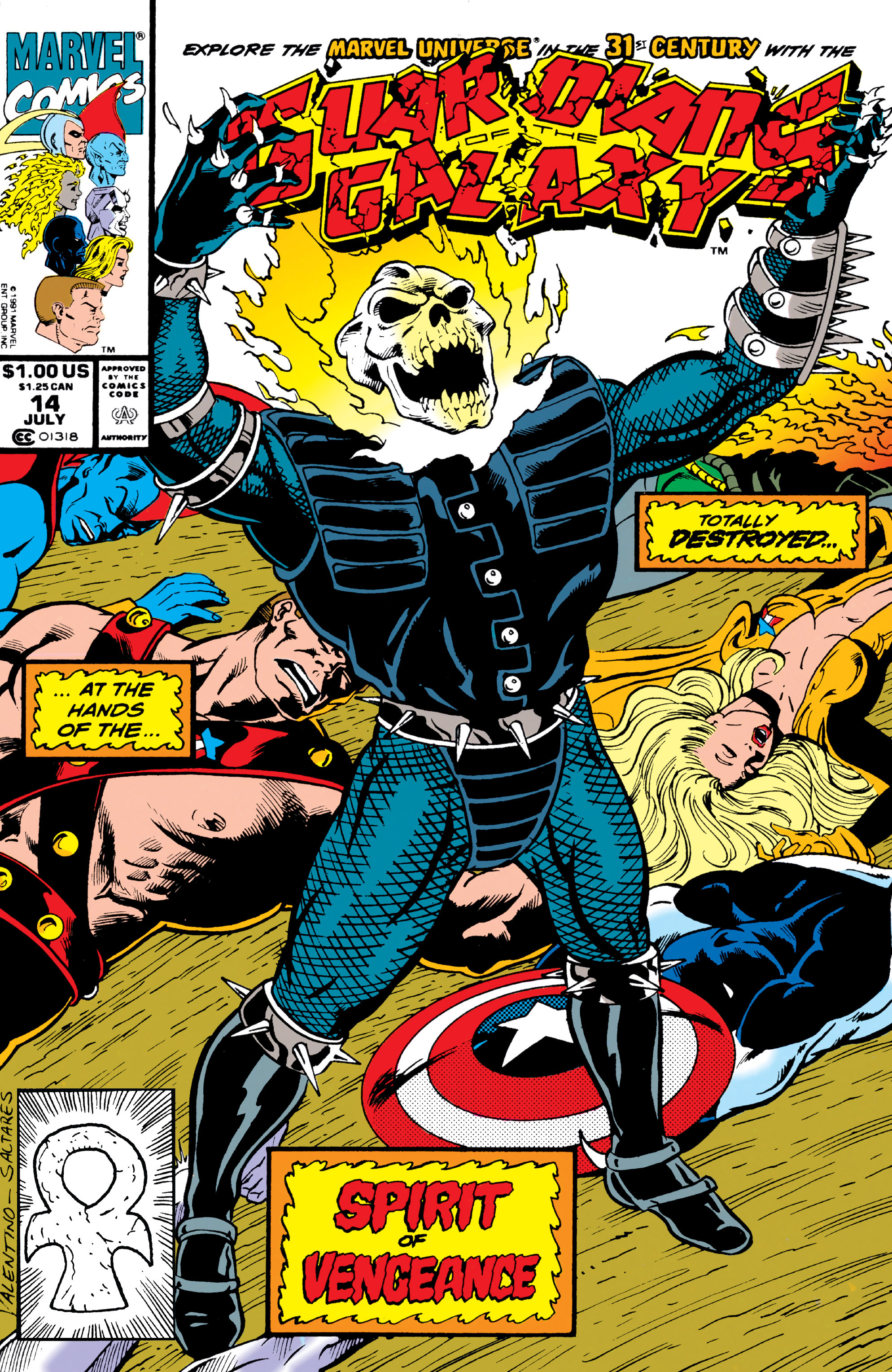 Read online Guardians of the Galaxy (1990) comic -  Issue # _TPB Guardians of the Galaxy by Jim Valentino 2 (Part 2) - 31