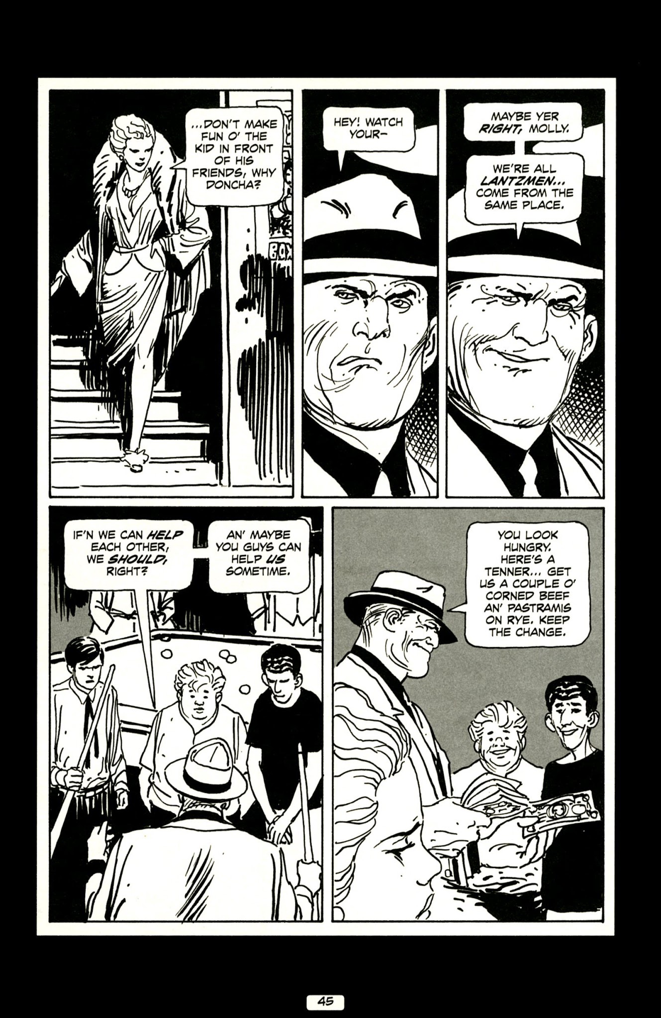 Read online Jew Gangster comic -  Issue # TPB - 50