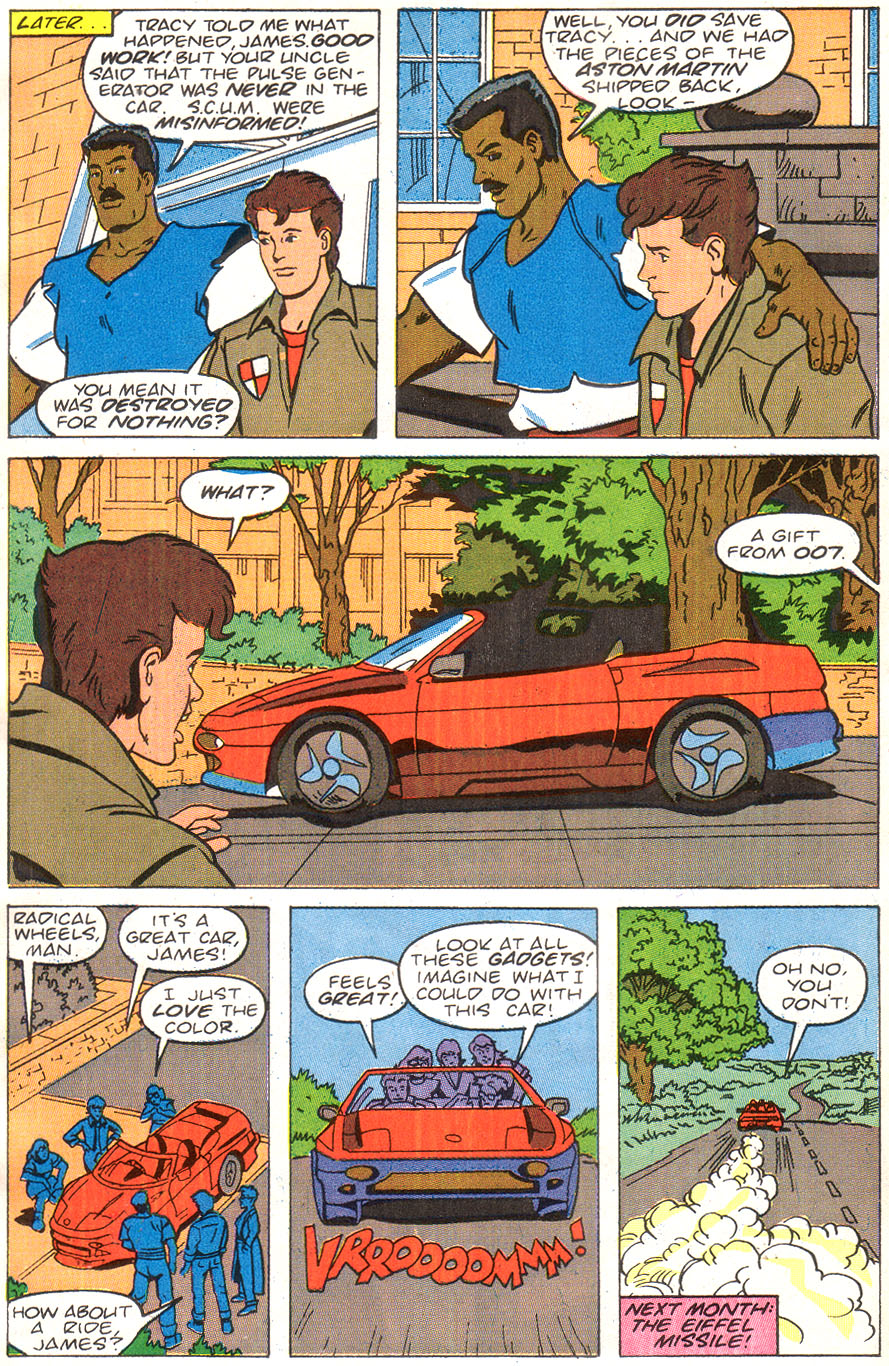 Read online James Bond Jr. comic -  Issue #1 - 32