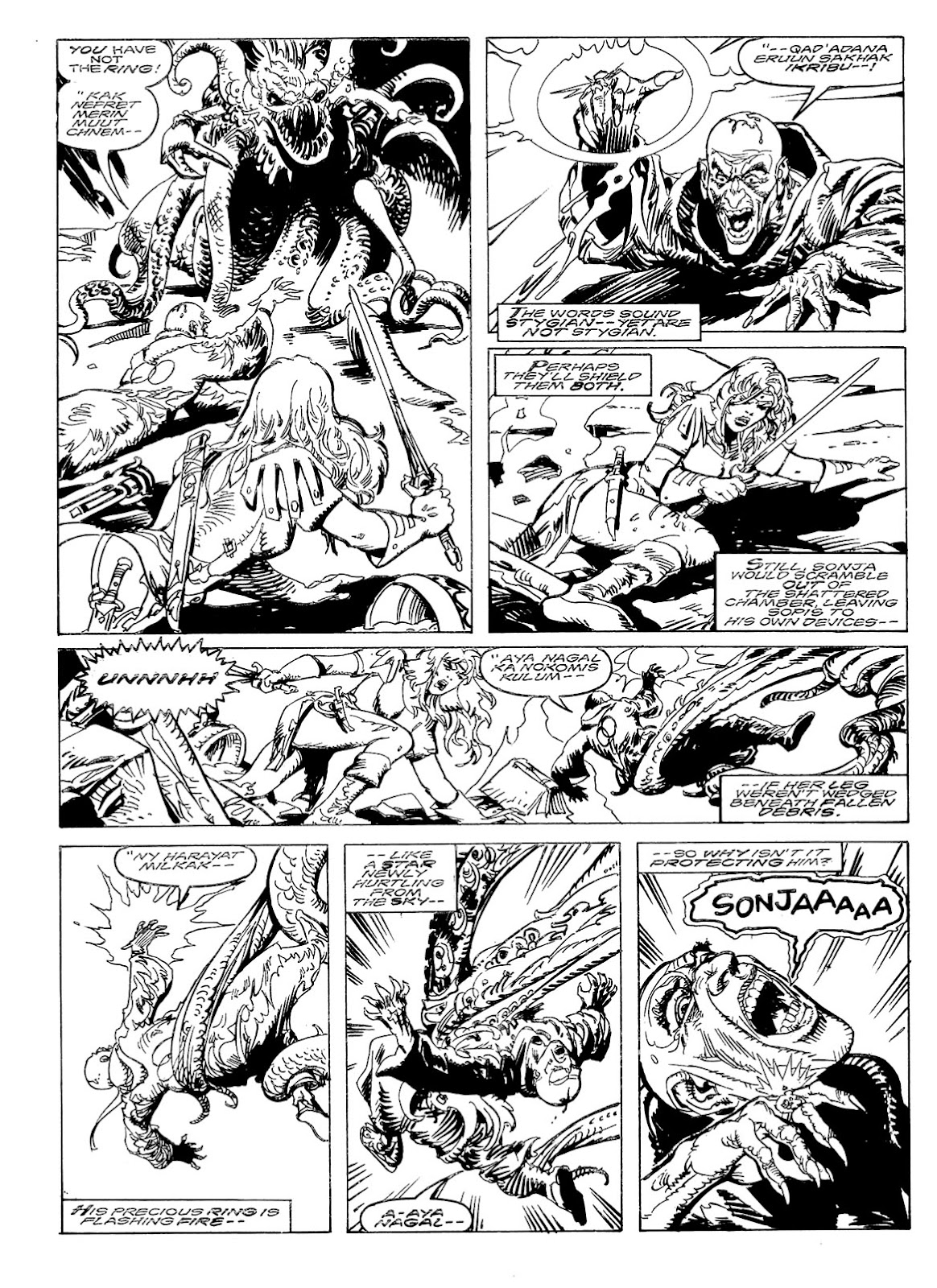 The Savage Sword Of Conan issue 231 - Page 37