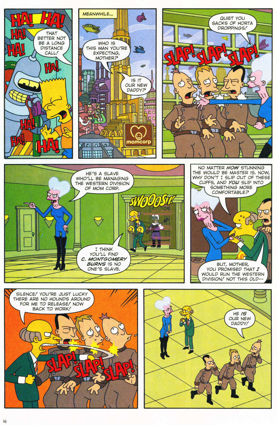 Read online Futurama Comics comic -  Issue #19b - 17