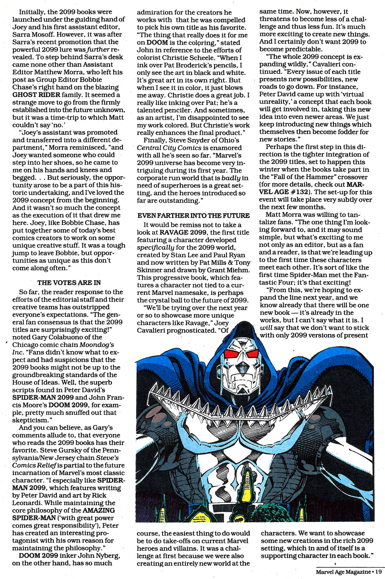 Read online Marvel Age comic -  Issue #130 - 21