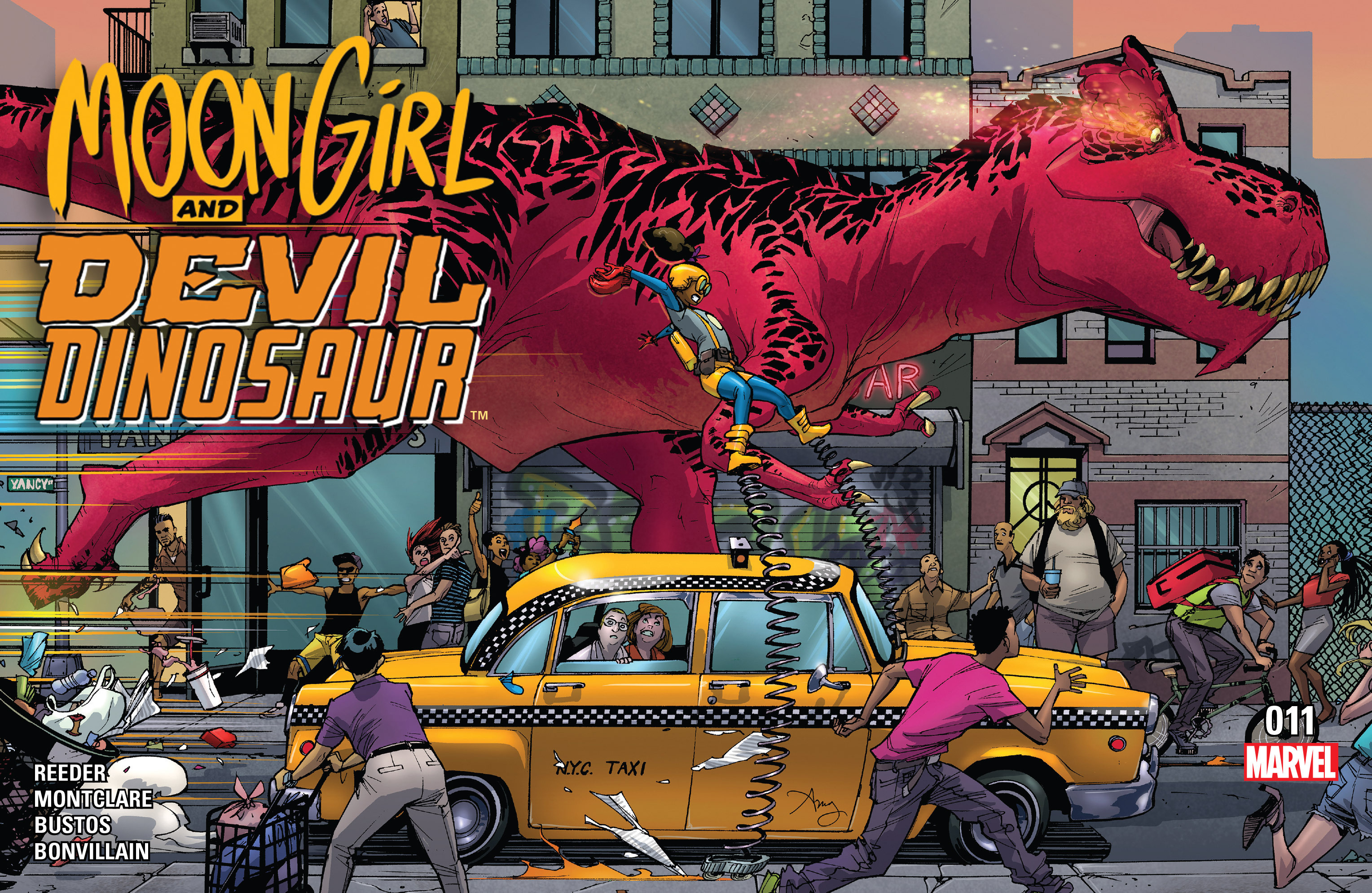 Read online Moon Girl And Devil Dinosaur comic -  Issue #11 - 1