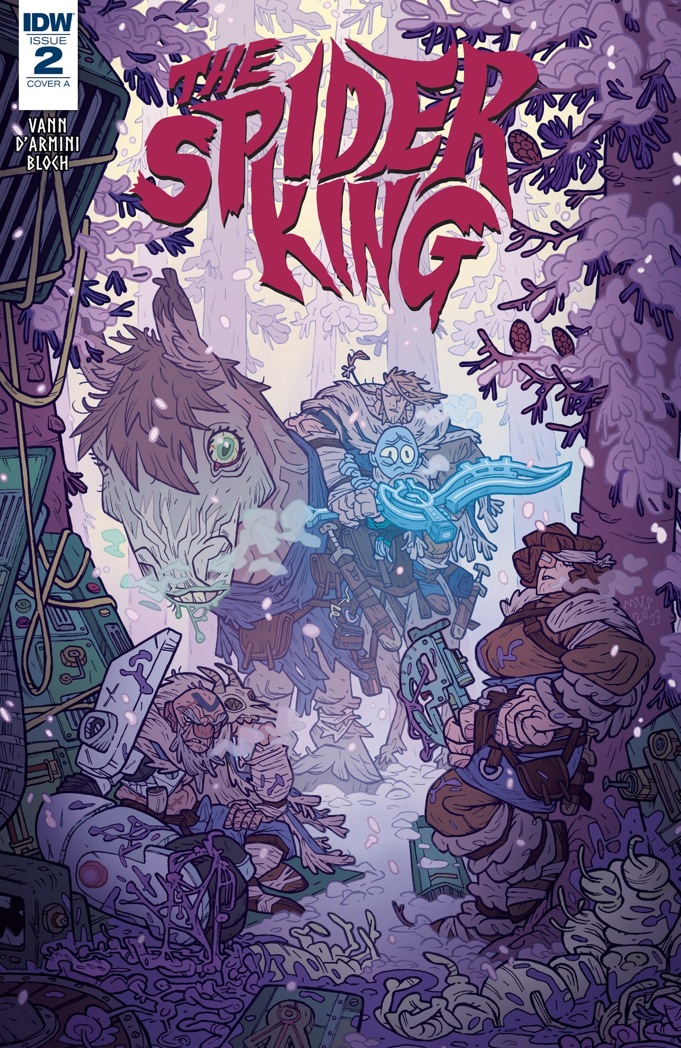 Read online The Spider King comic -  Issue #2 - 1