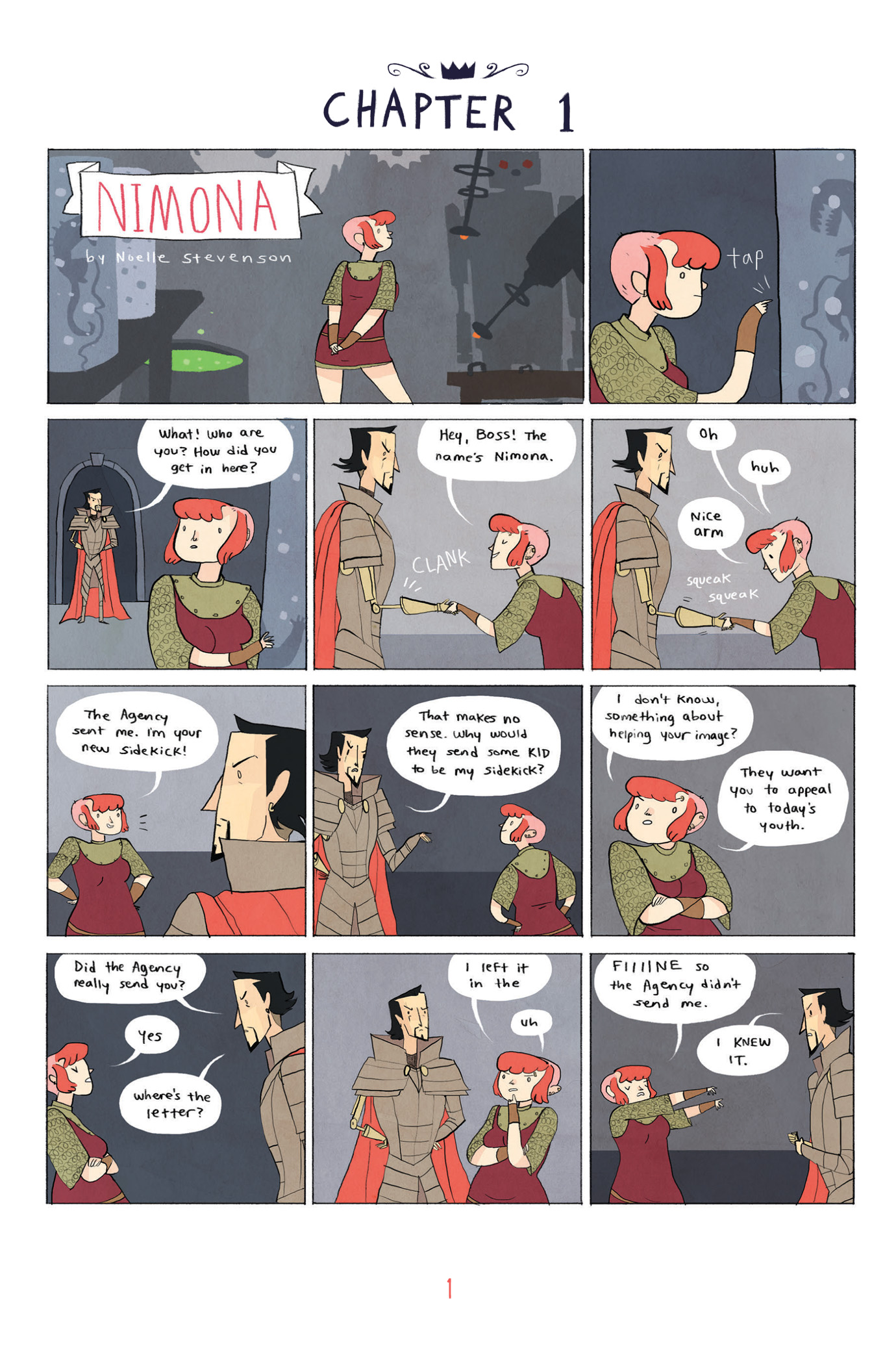 Read online Nimona comic -  Issue # TPB - 7