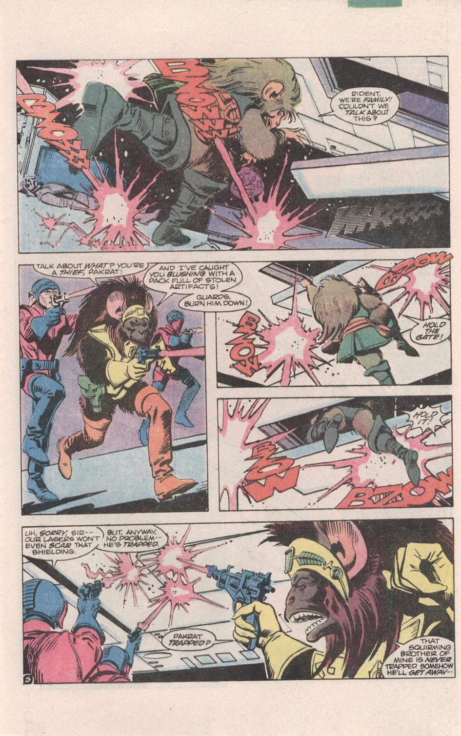 Read online Atari Force (1984) comic -  Issue #5 - 7