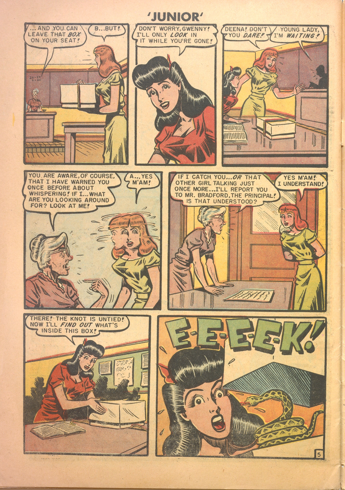 Read online Junior (1947) comic -  Issue #15 - 32