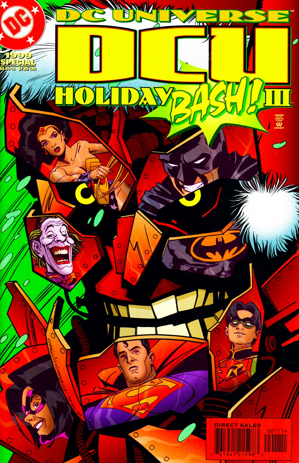 Read online DC Universe Holiday Bash comic -  Issue #3 - 1