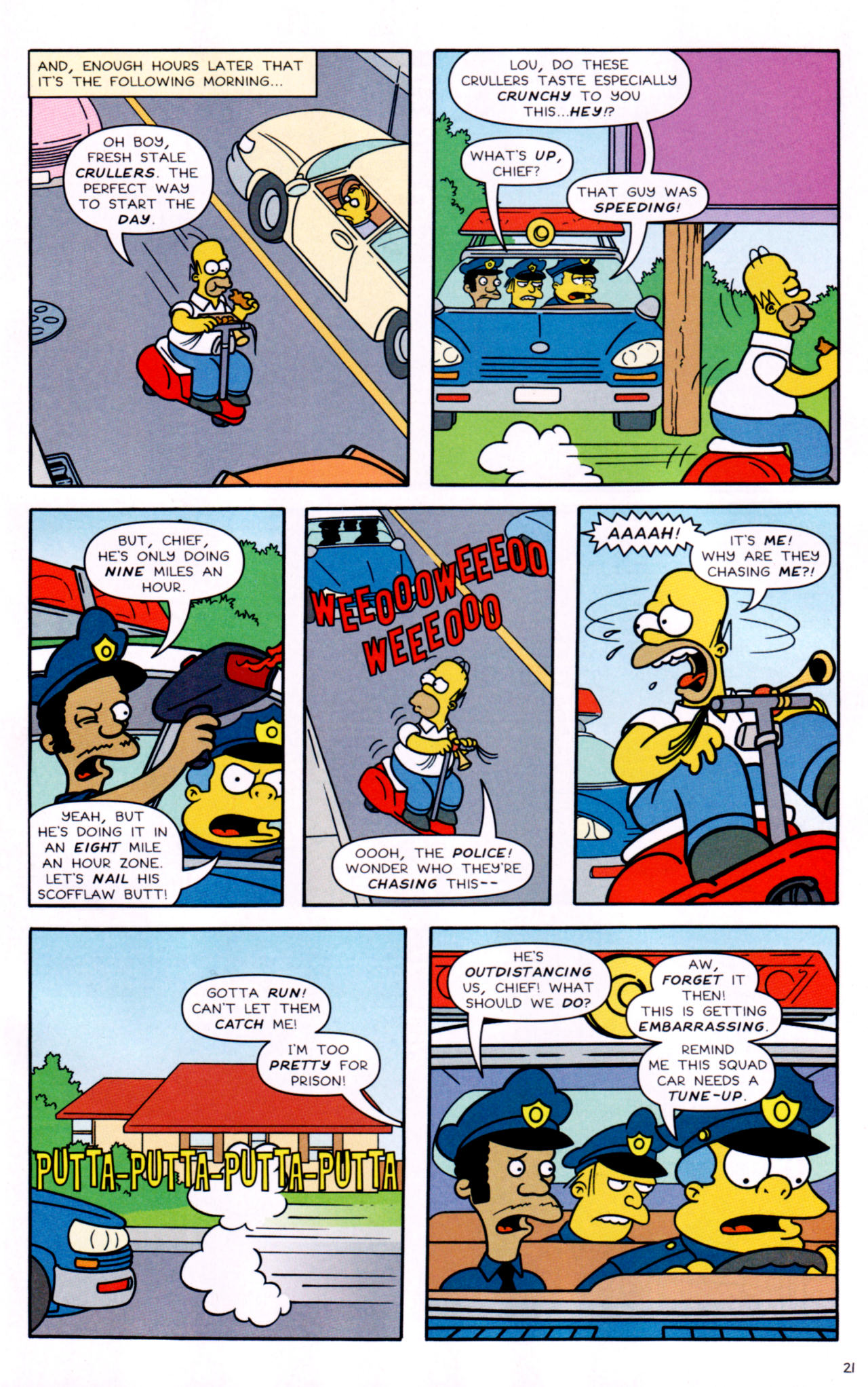 Read online Simpsons Comics comic -  Issue #129 - 18