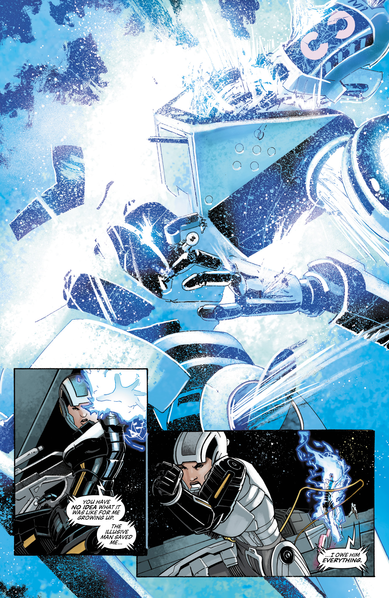 Read online Mass Effect: Foundation comic -  Issue #13 - 20