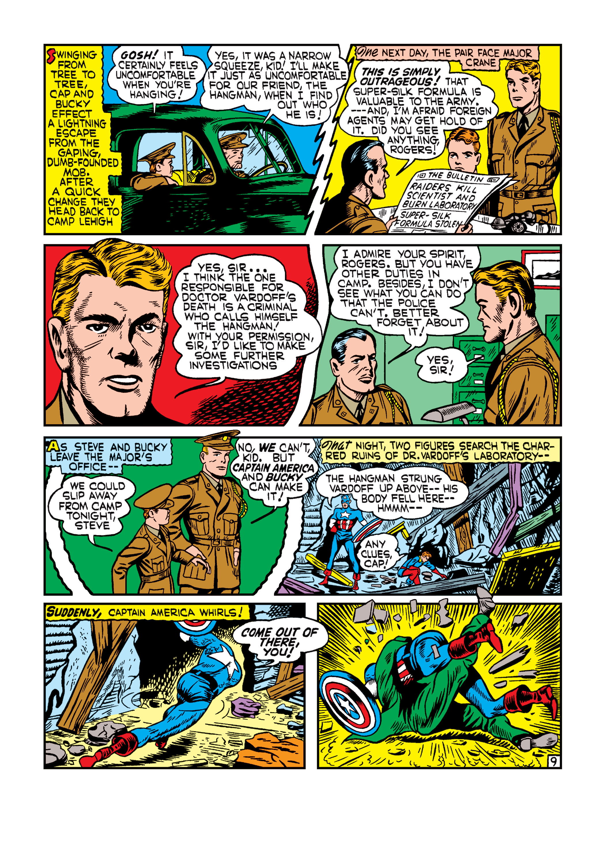 Read online Captain America Comics comic -  Issue #6 - 41