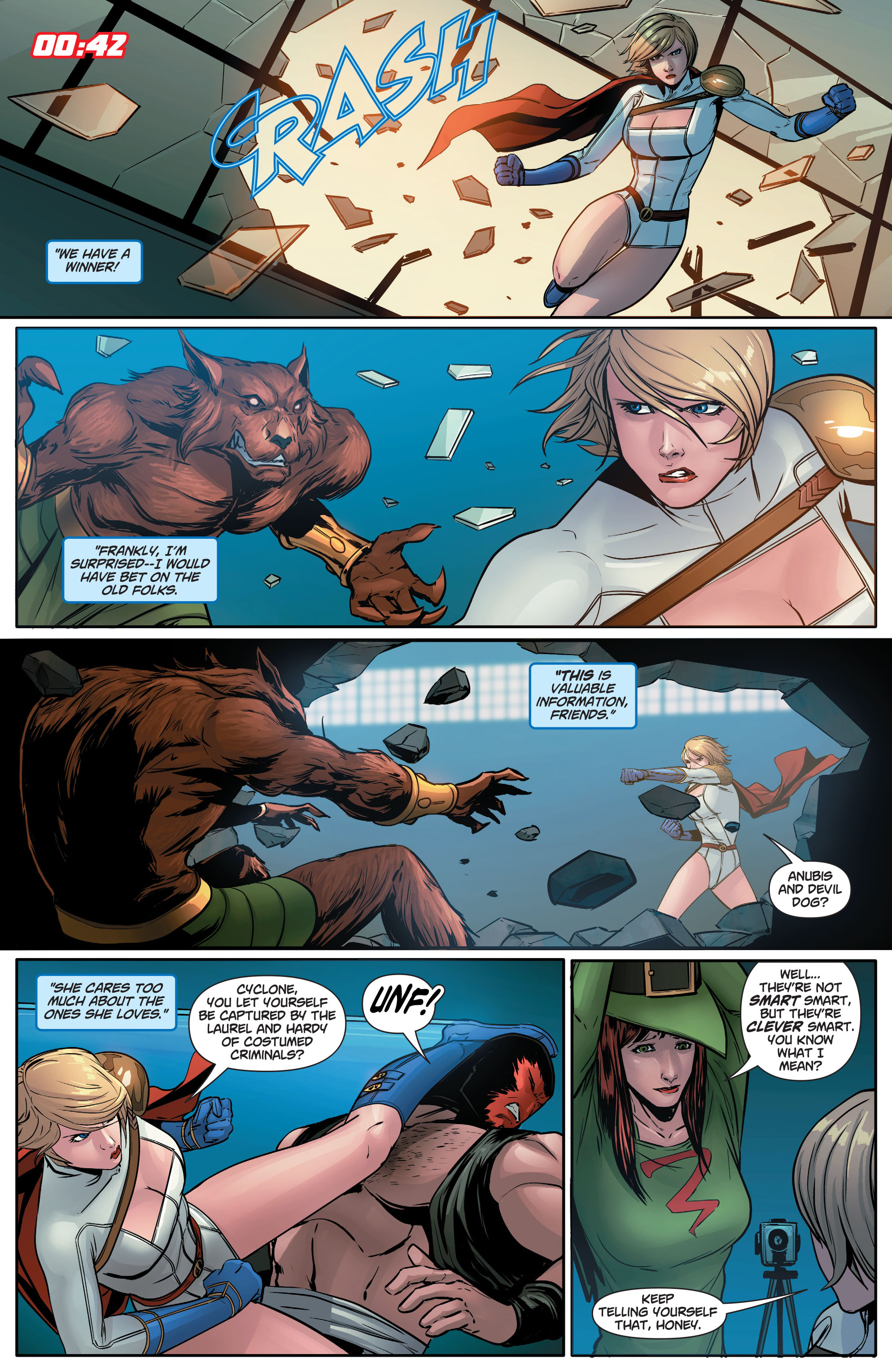 Read online Power Girl (2009) comic -  Issue #27 - 8