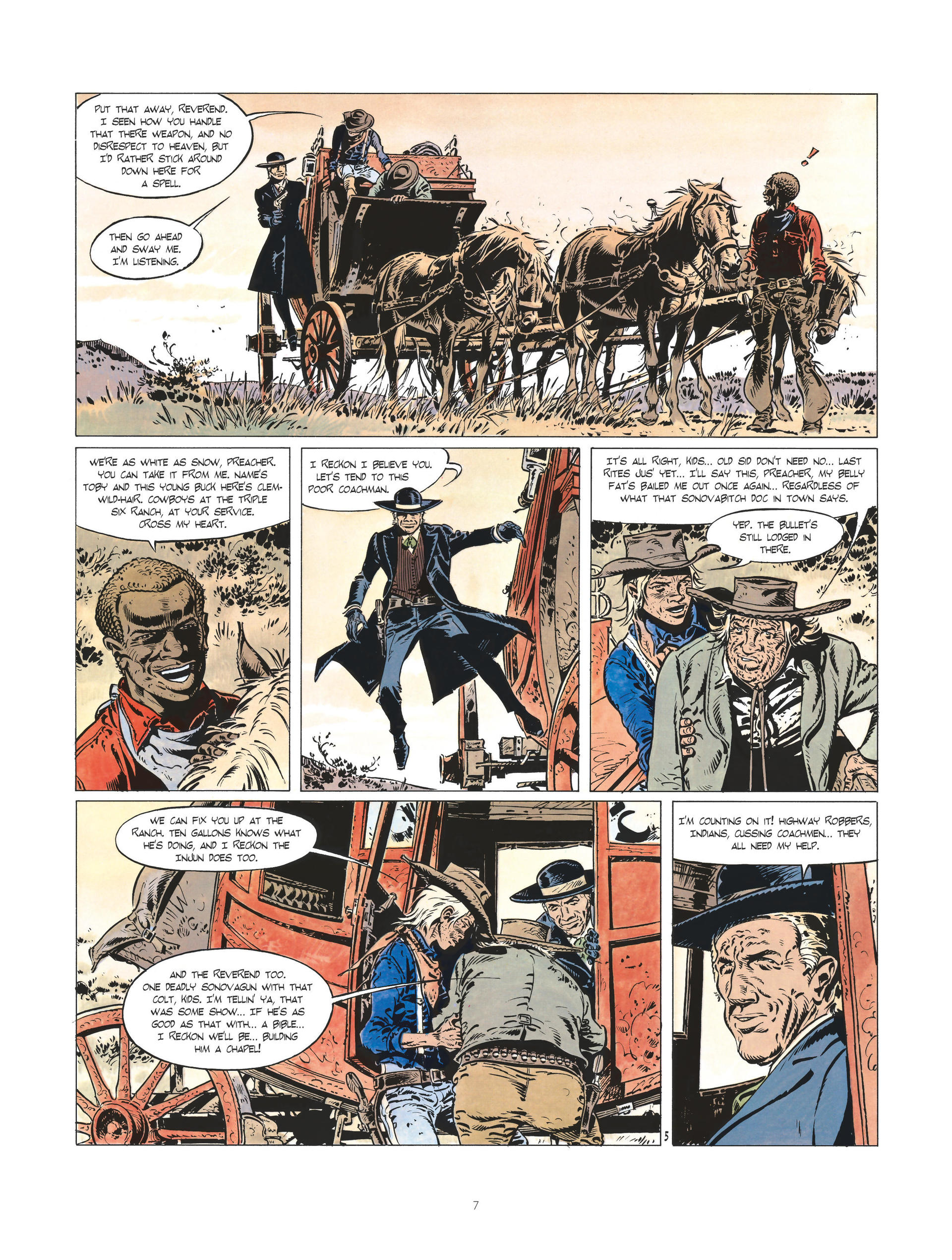 Read online Comanche comic -  Issue #3 - 7