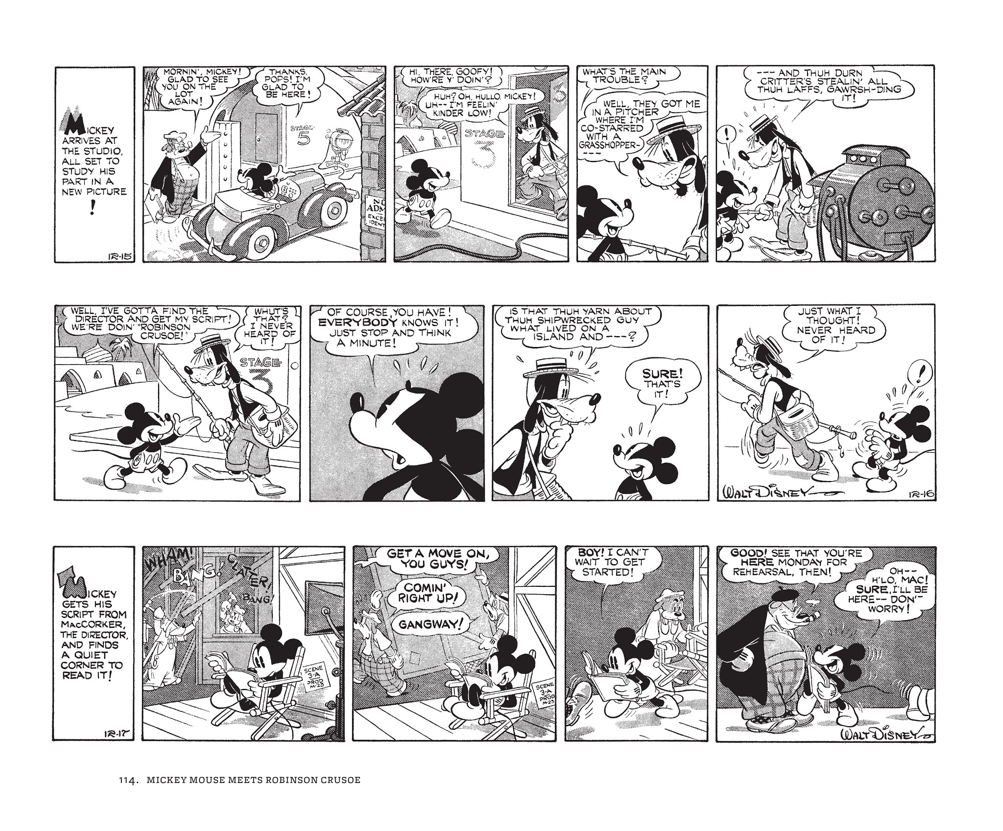 Read online Walt Disney's Mickey Mouse by Floyd Gottfredson comic -  Issue # TPB 5 (Part 2) - 14