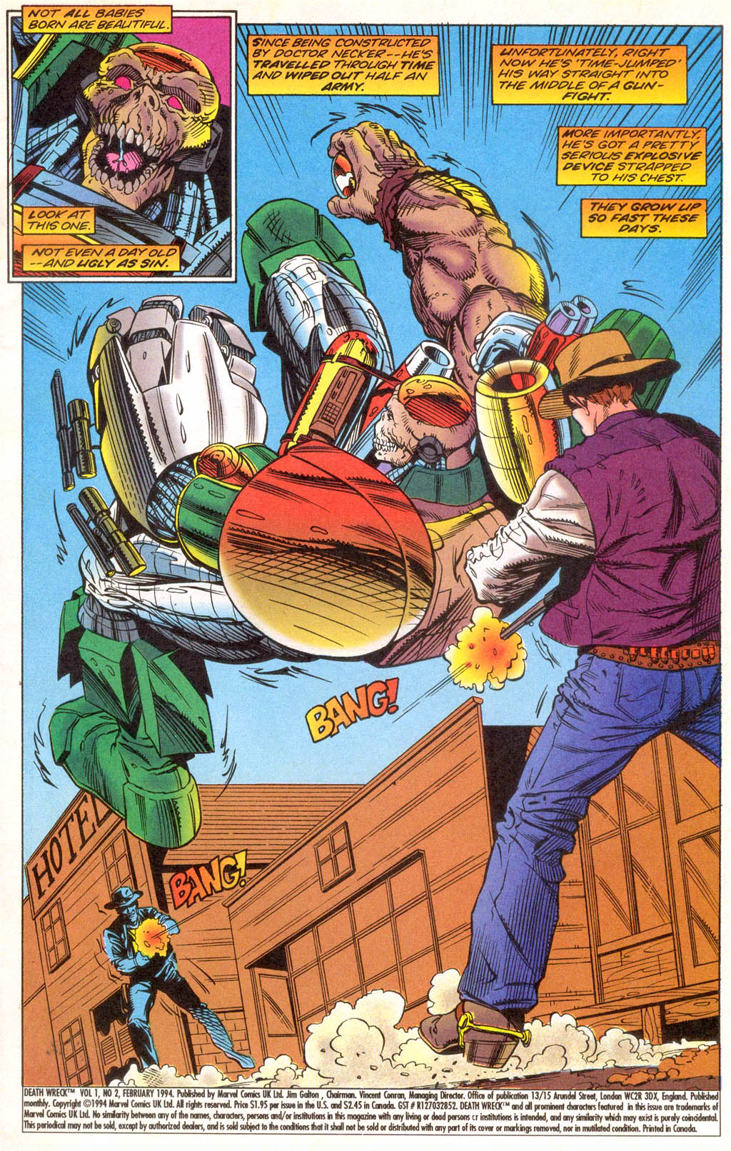 Read online Death Wreck comic -  Issue #2 - 2