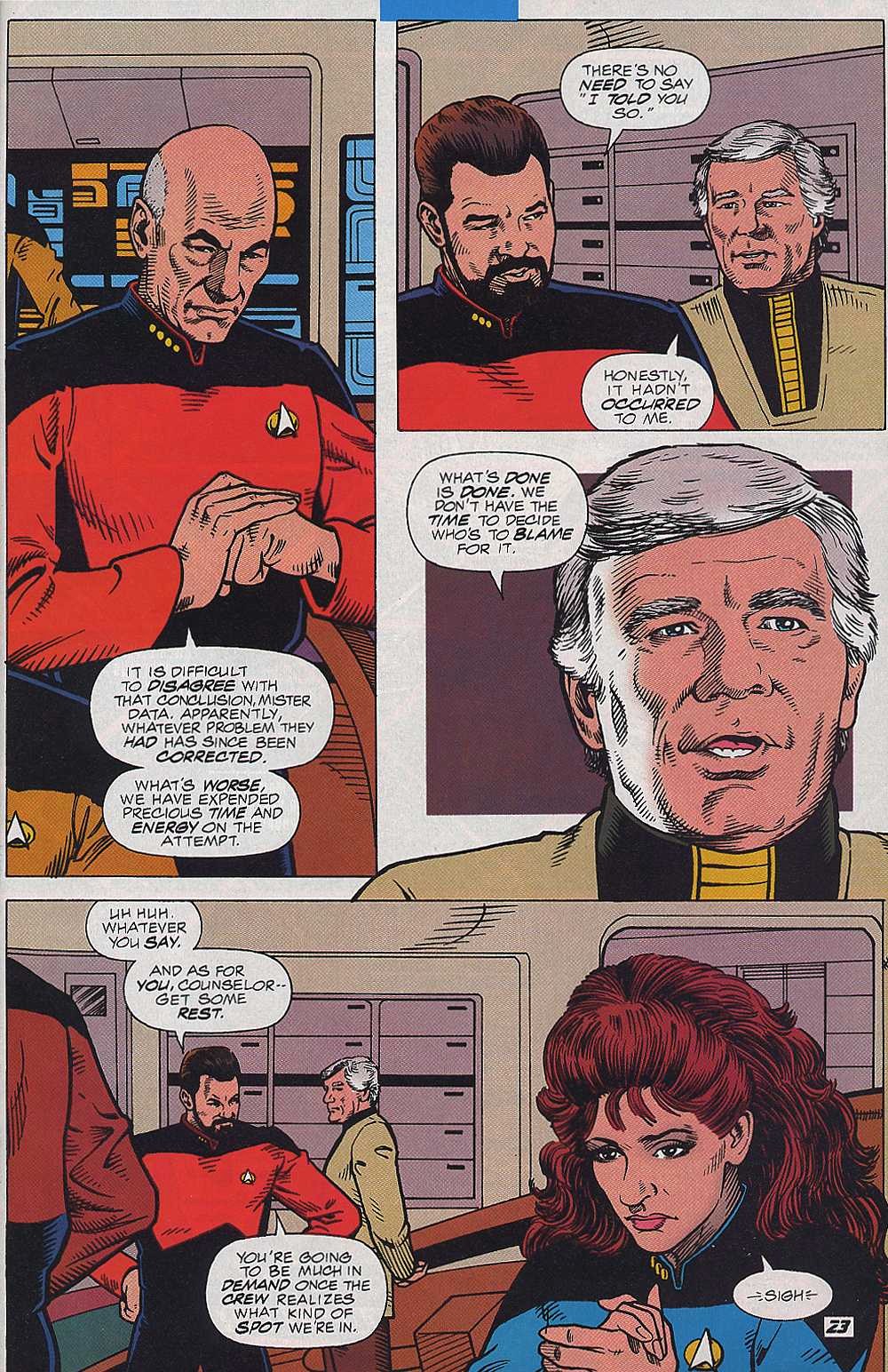 Read online Star Trek: The Next Generation (1989) comic -  Issue #72 - 23