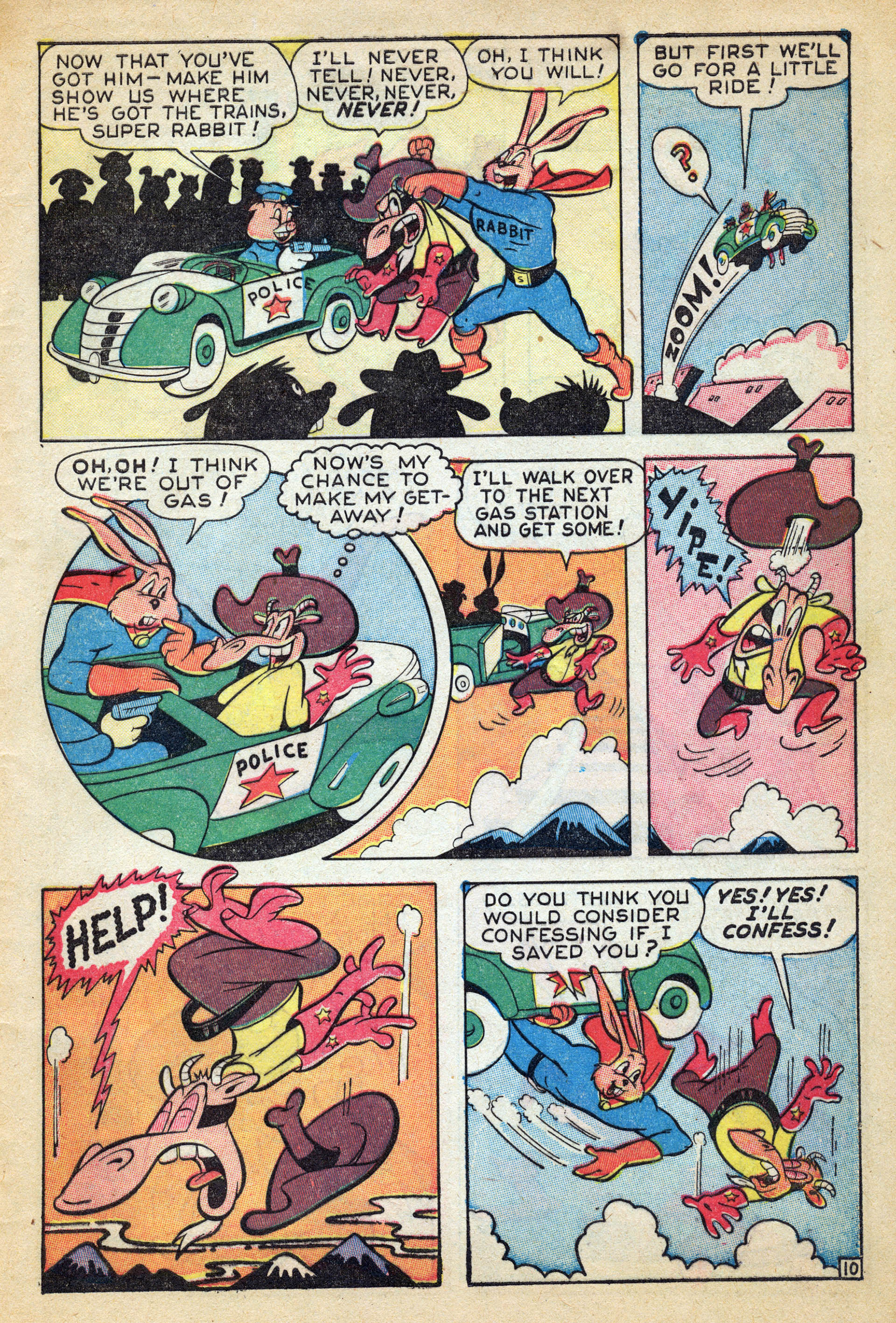 Read online Super Rabbit comic -  Issue #9 - 45