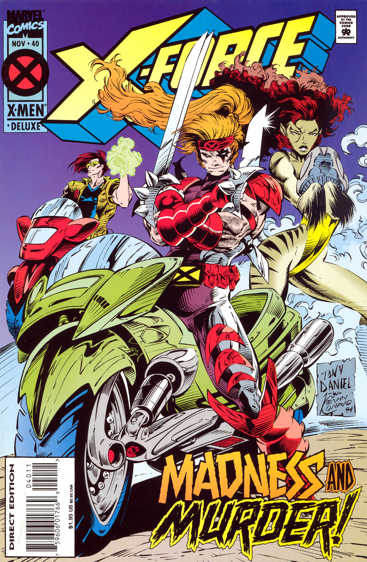 Read online X-Force (1991) comic -  Issue #40 - 1