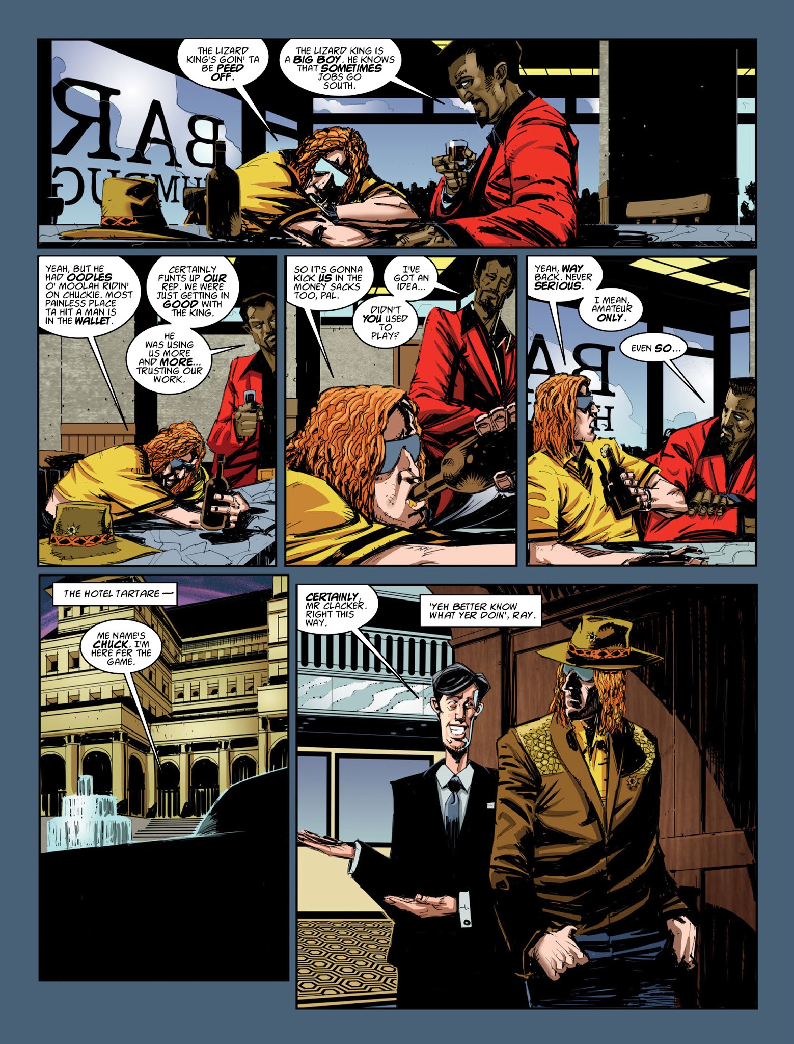 Read online 2000 AD comic -  Issue #2051 - 21