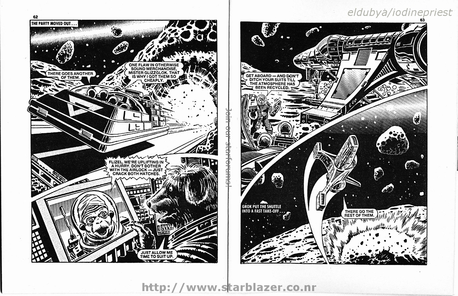 Read online Starblazer comic -  Issue #244 - 33