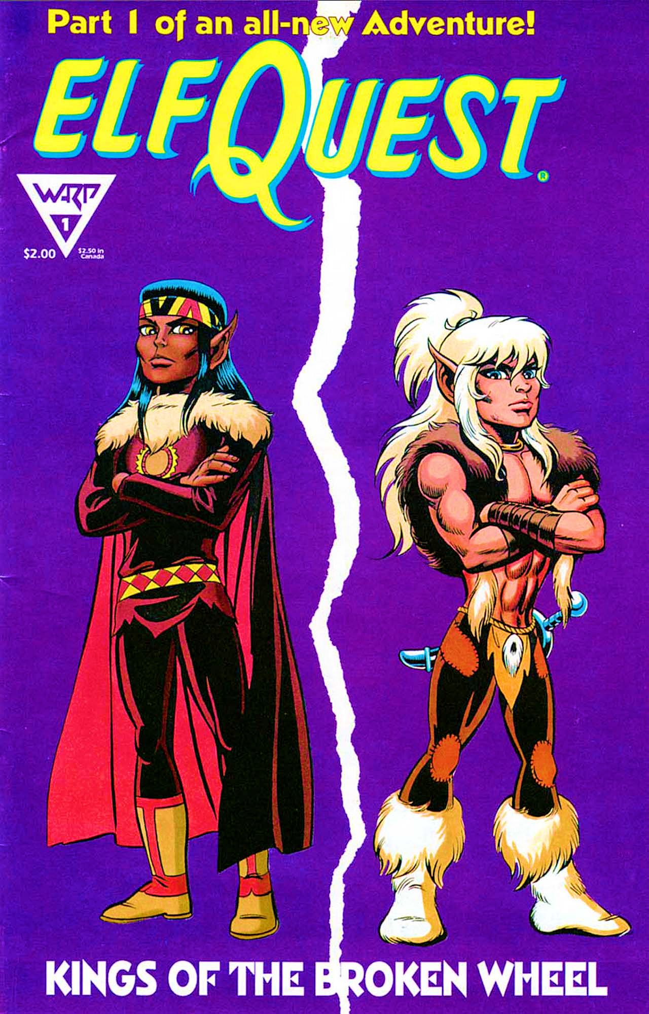 Read online ElfQuest: Kings of the Broken Wheel comic -  Issue #1 - 1