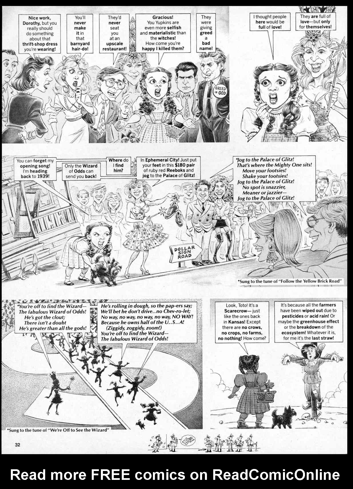 Read online MAD comic -  Issue #300 - 36