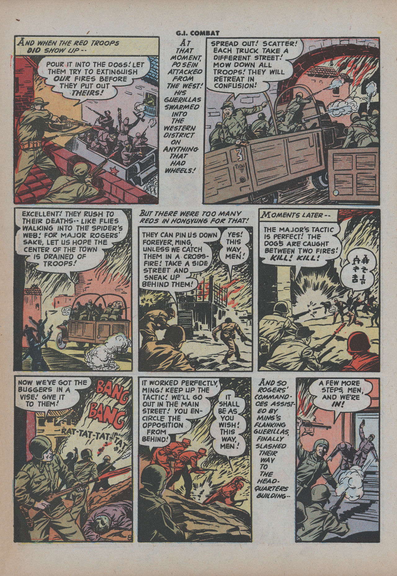 Read online G.I. Combat (1952) comic -  Issue #2 - 10