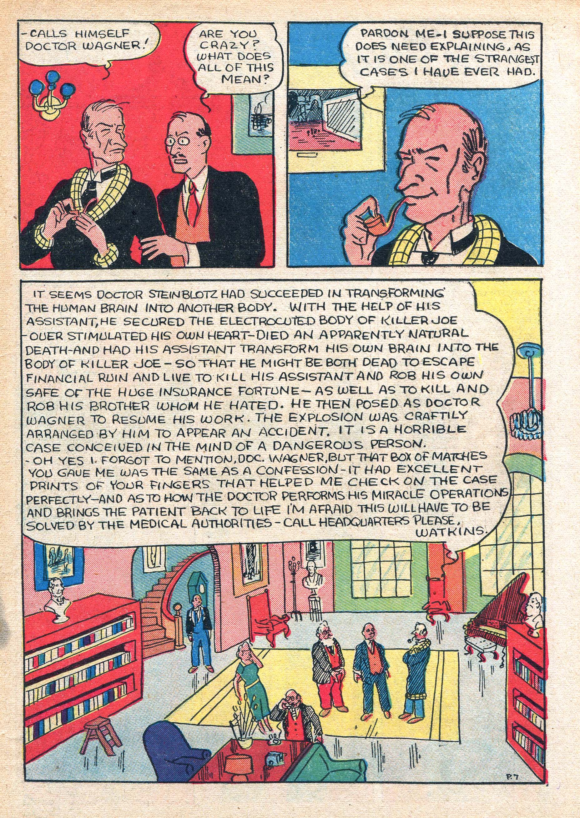 Read online Keen Detective Funnies comic -  Issue #7 - 47