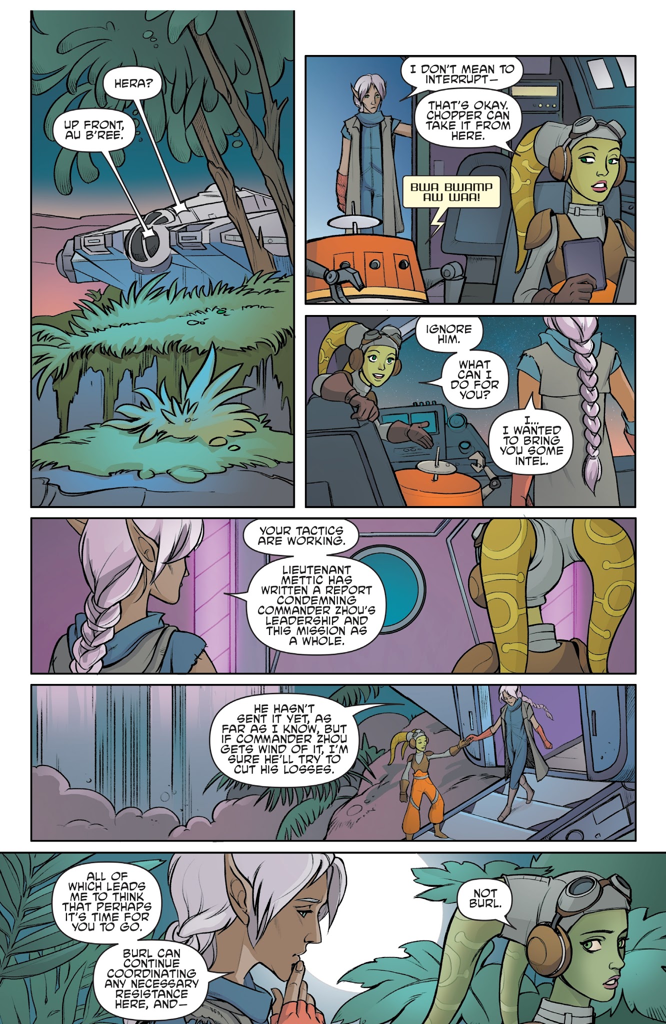 Read online Star Wars Forces of Destiny-Hera comic -  Issue # Full - 15