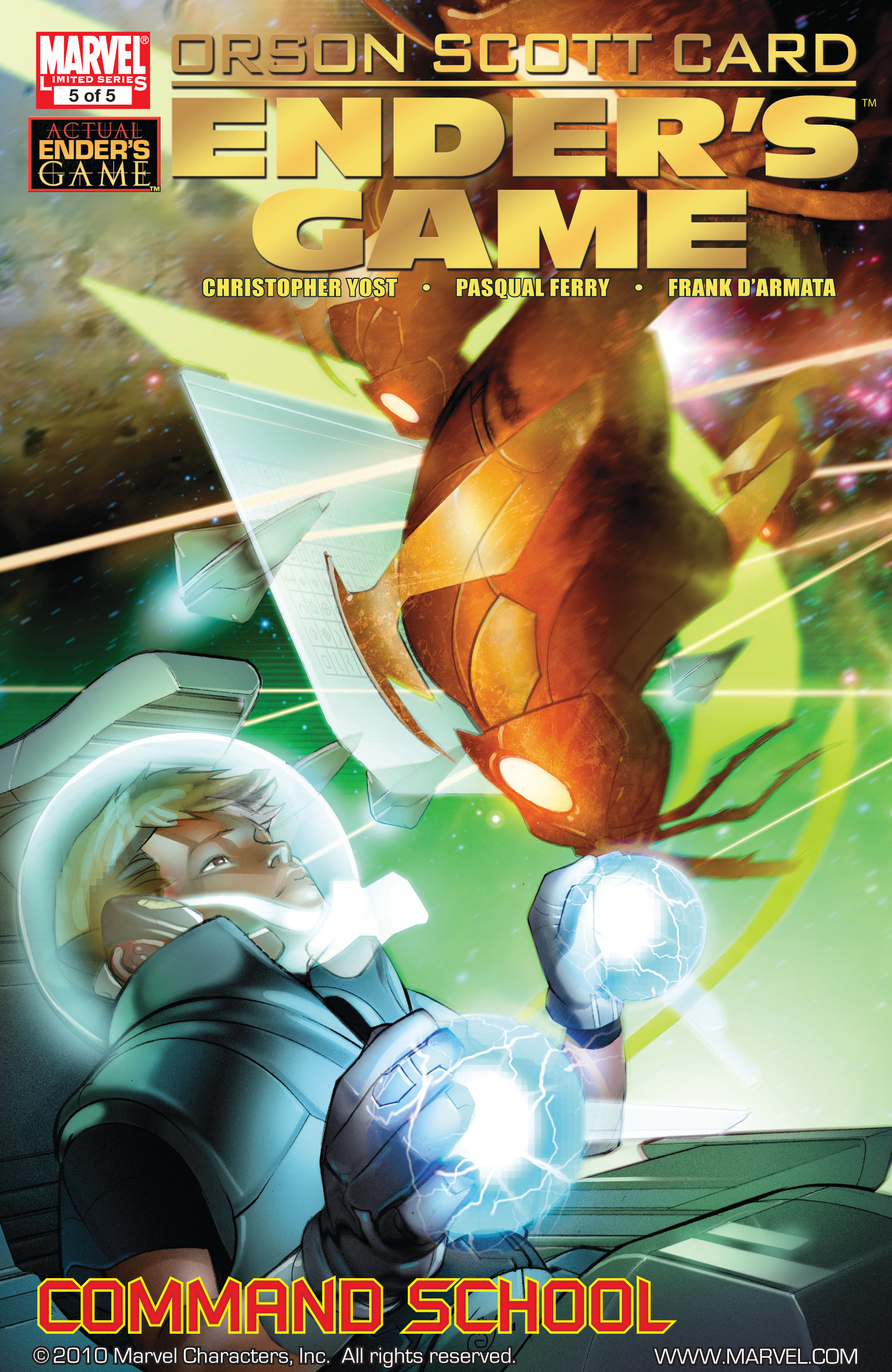 Read online Ender's Game: Command School comic -  Issue #5 - 1