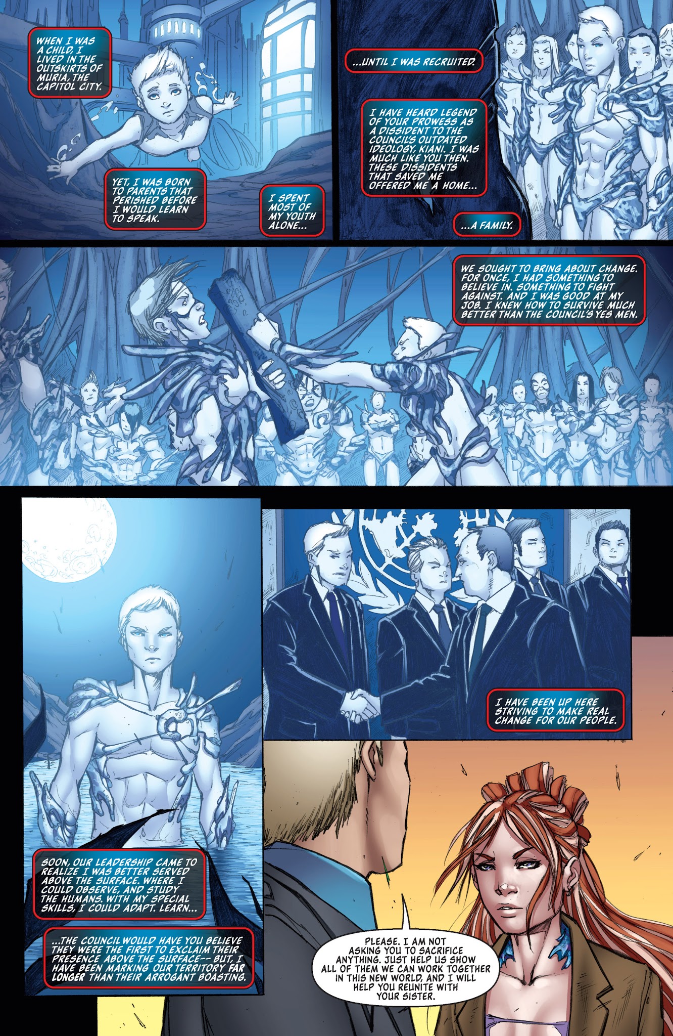 Read online Michael Turner's Fathom: Kiani (2014) comic -  Issue #2 - 6