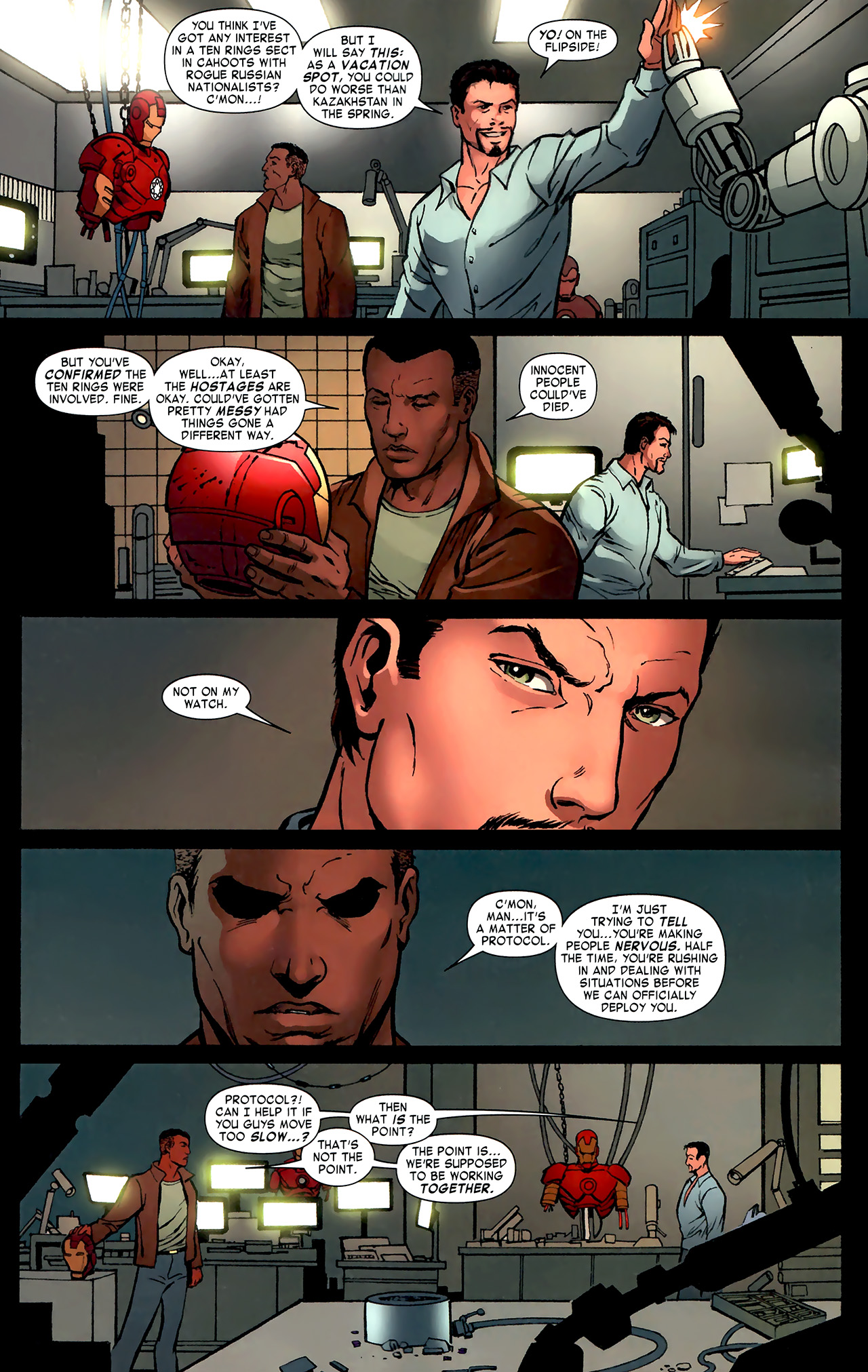 Read online Iron Man 2: Public Identity comic -  Issue #1 - 11