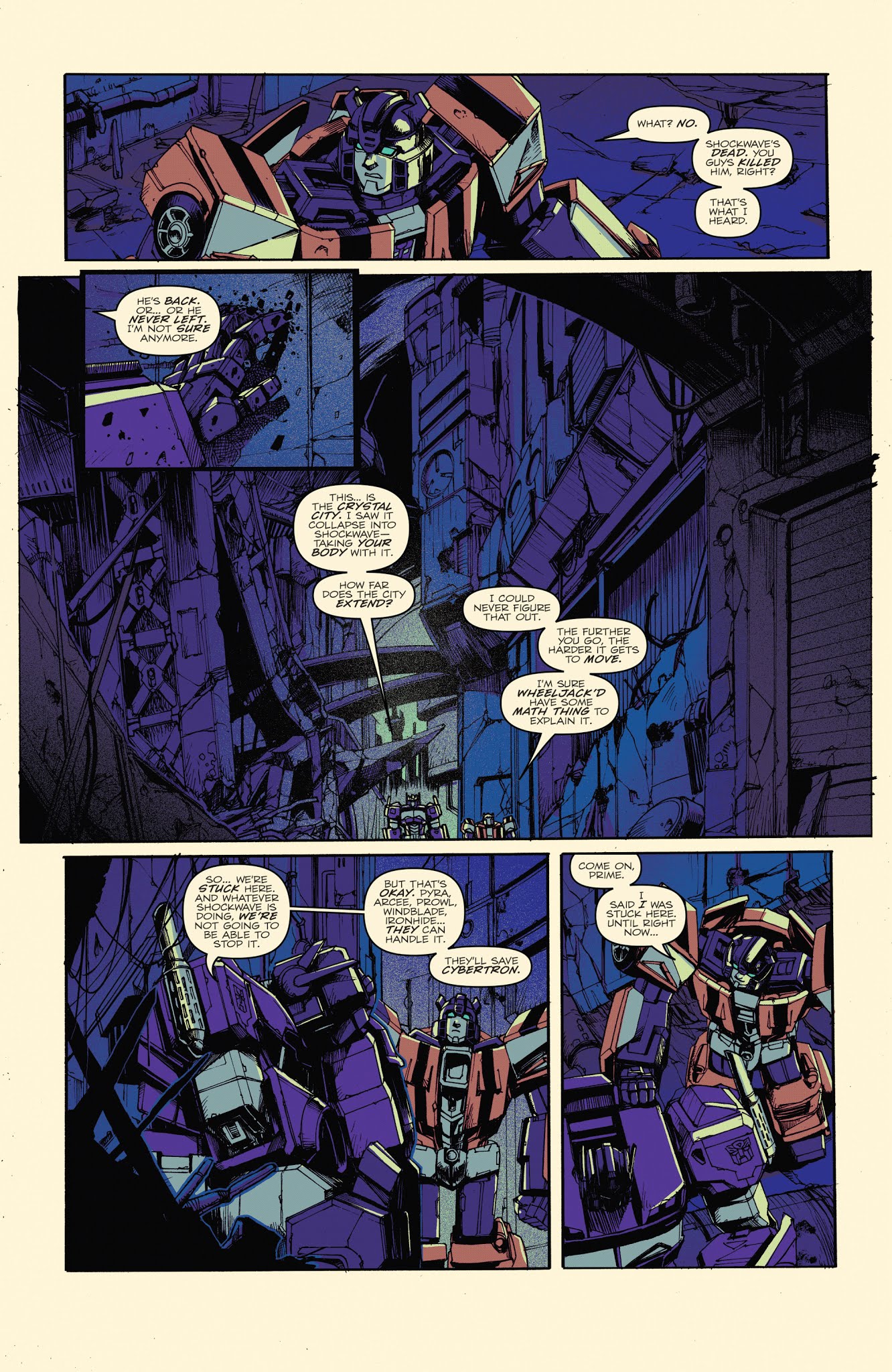 Read online Optimus Prime comic -  Issue #20 - 9