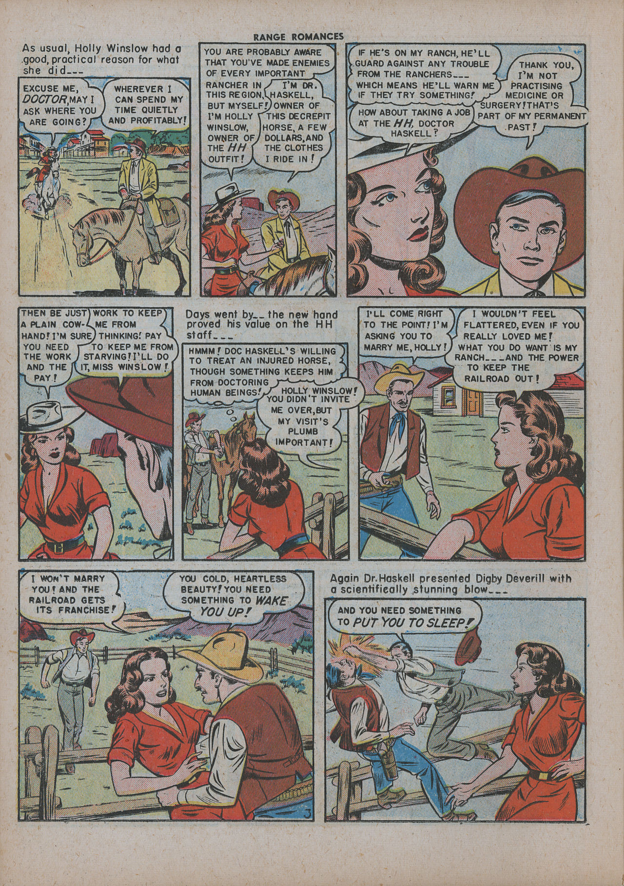 Read online Range Romances comic -  Issue #4 - 14