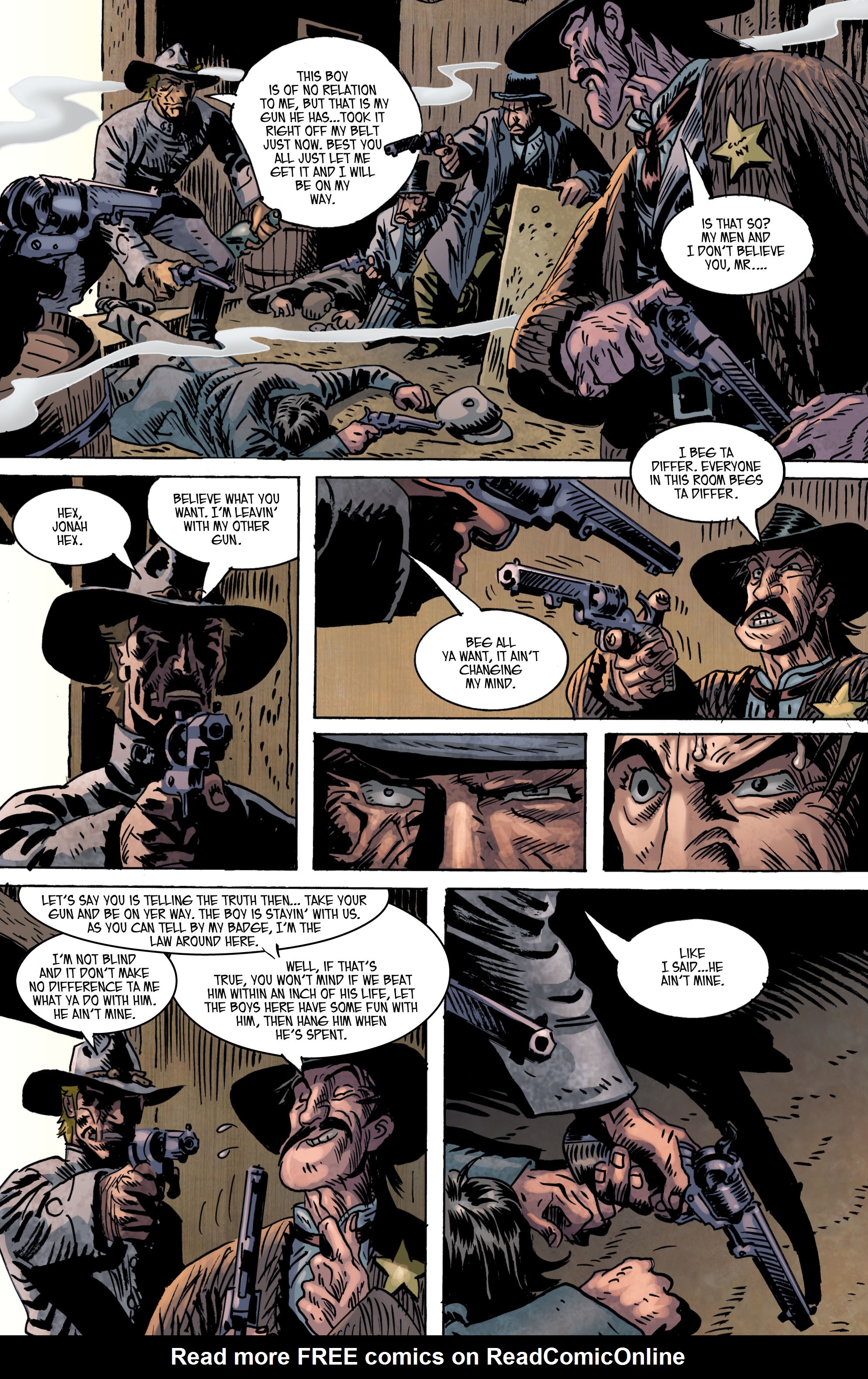 Read online Jonah Hex (2006) comic -  Issue #27 - 11
