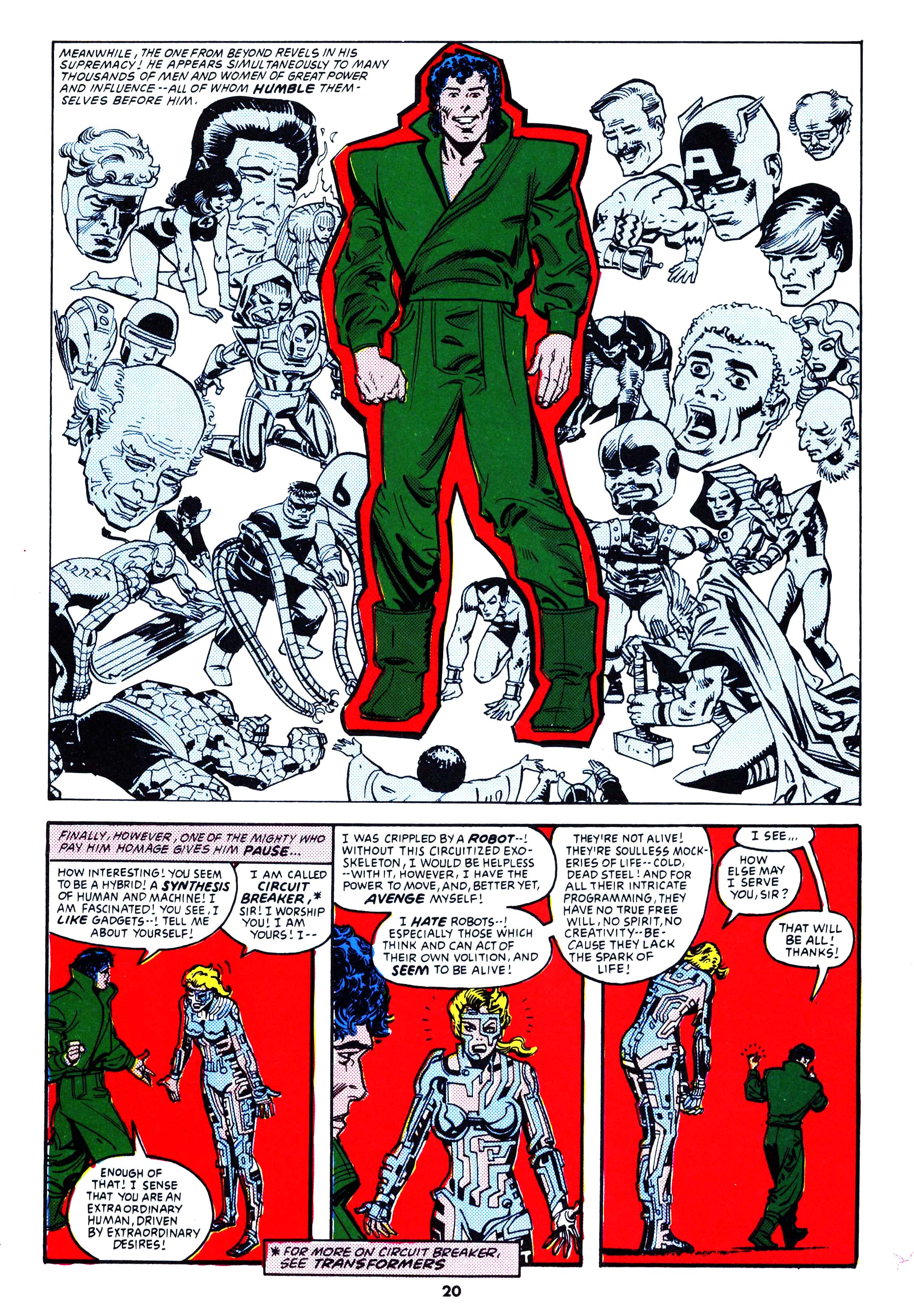 Read online Secret Wars (1985) comic -  Issue #45 - 20