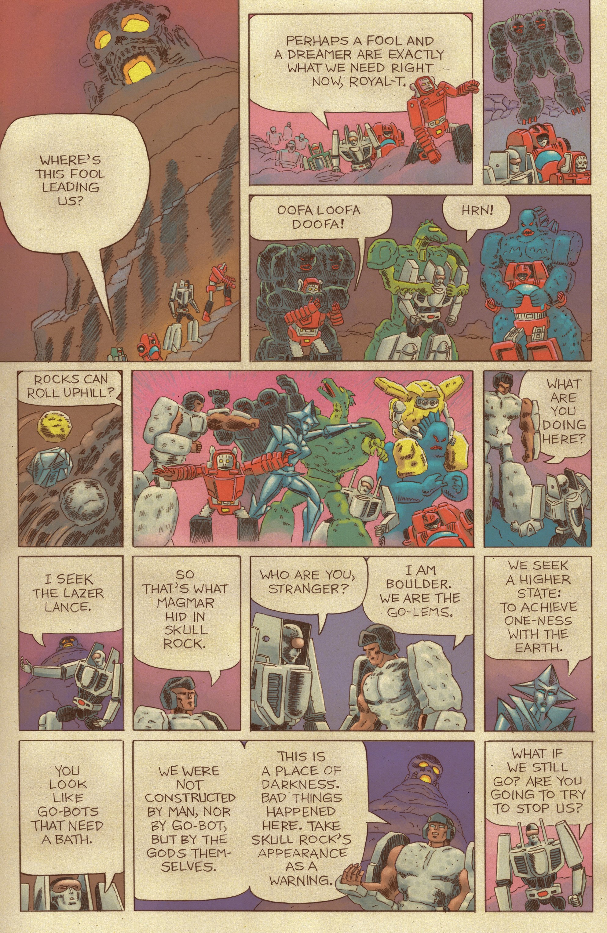 Read online Go-Bots comic -  Issue #4 - 10