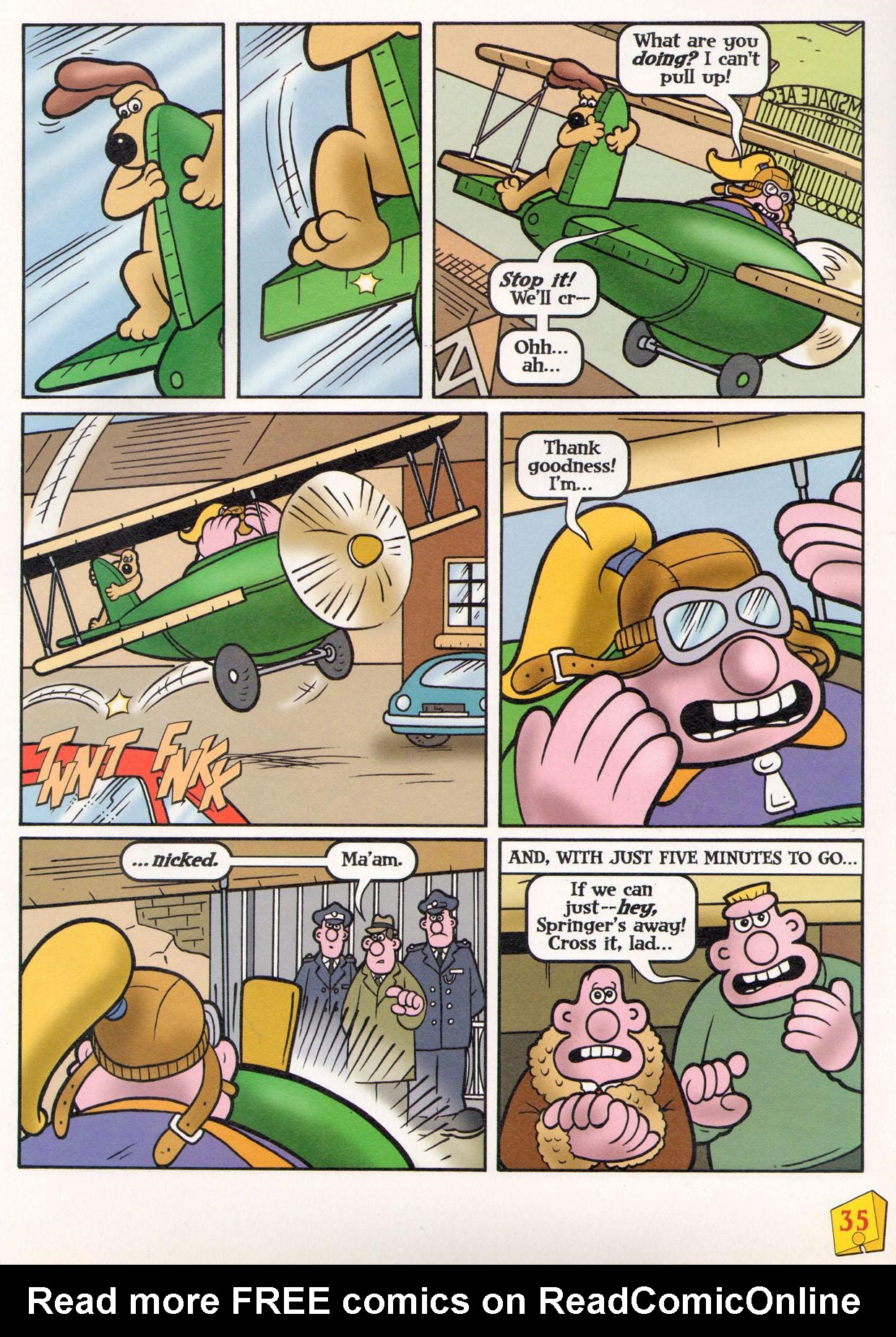 Read online Wallace & Gromit Comic comic -  Issue #12 - 33