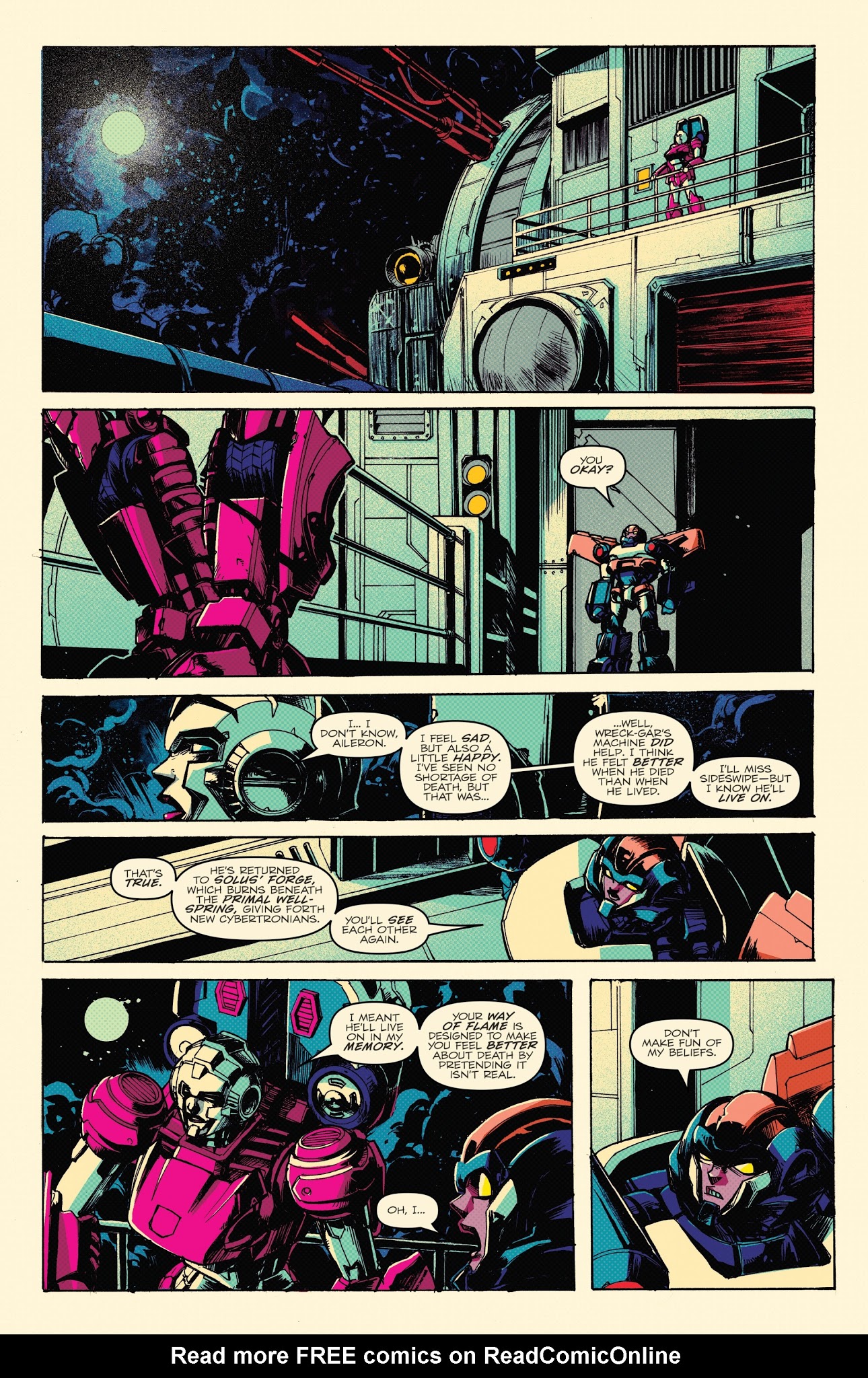 Read online Optimus Prime comic -  Issue #9 - 23