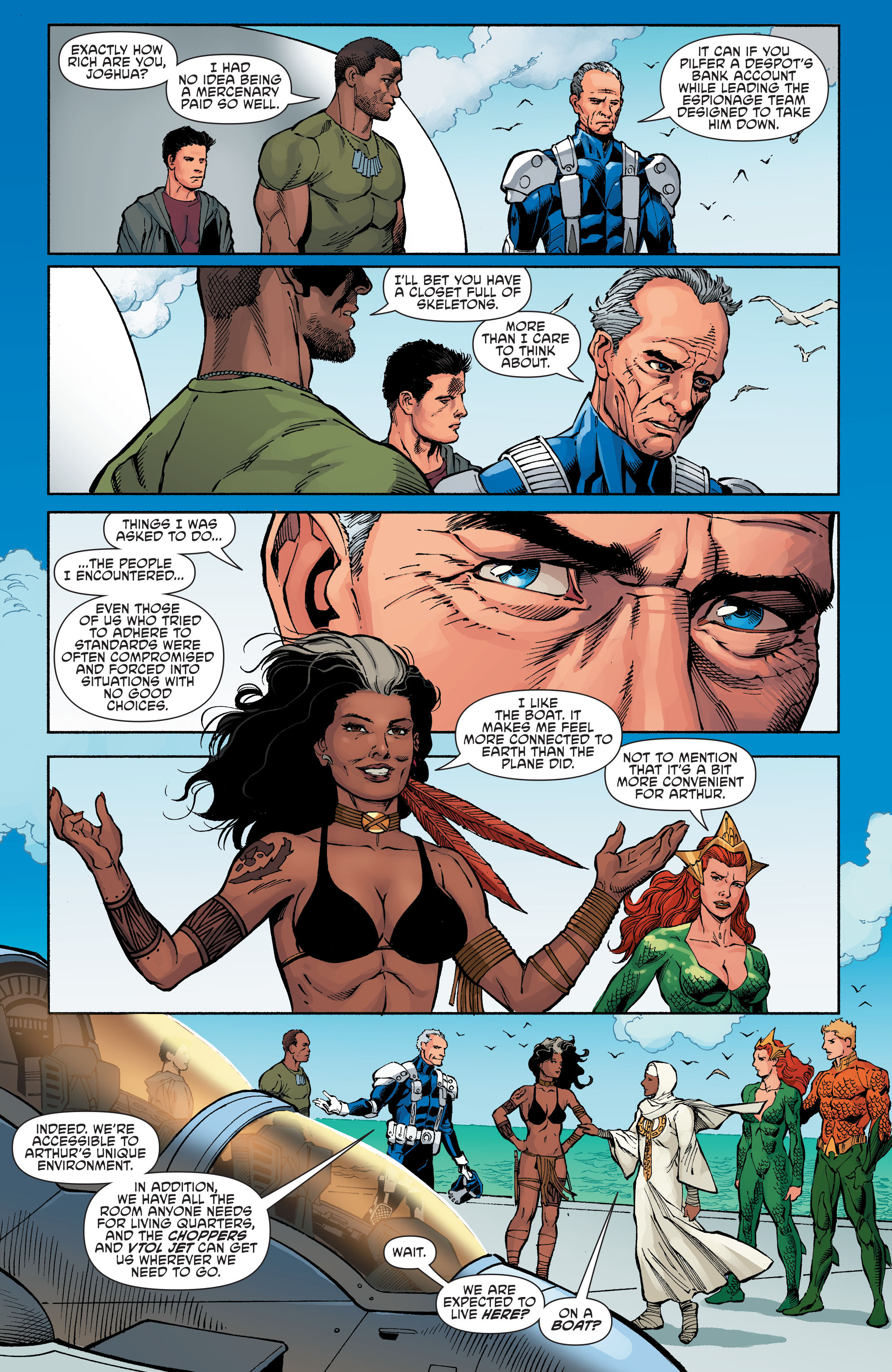 Read online Aquaman and the Others comic -  Issue #6 - 7