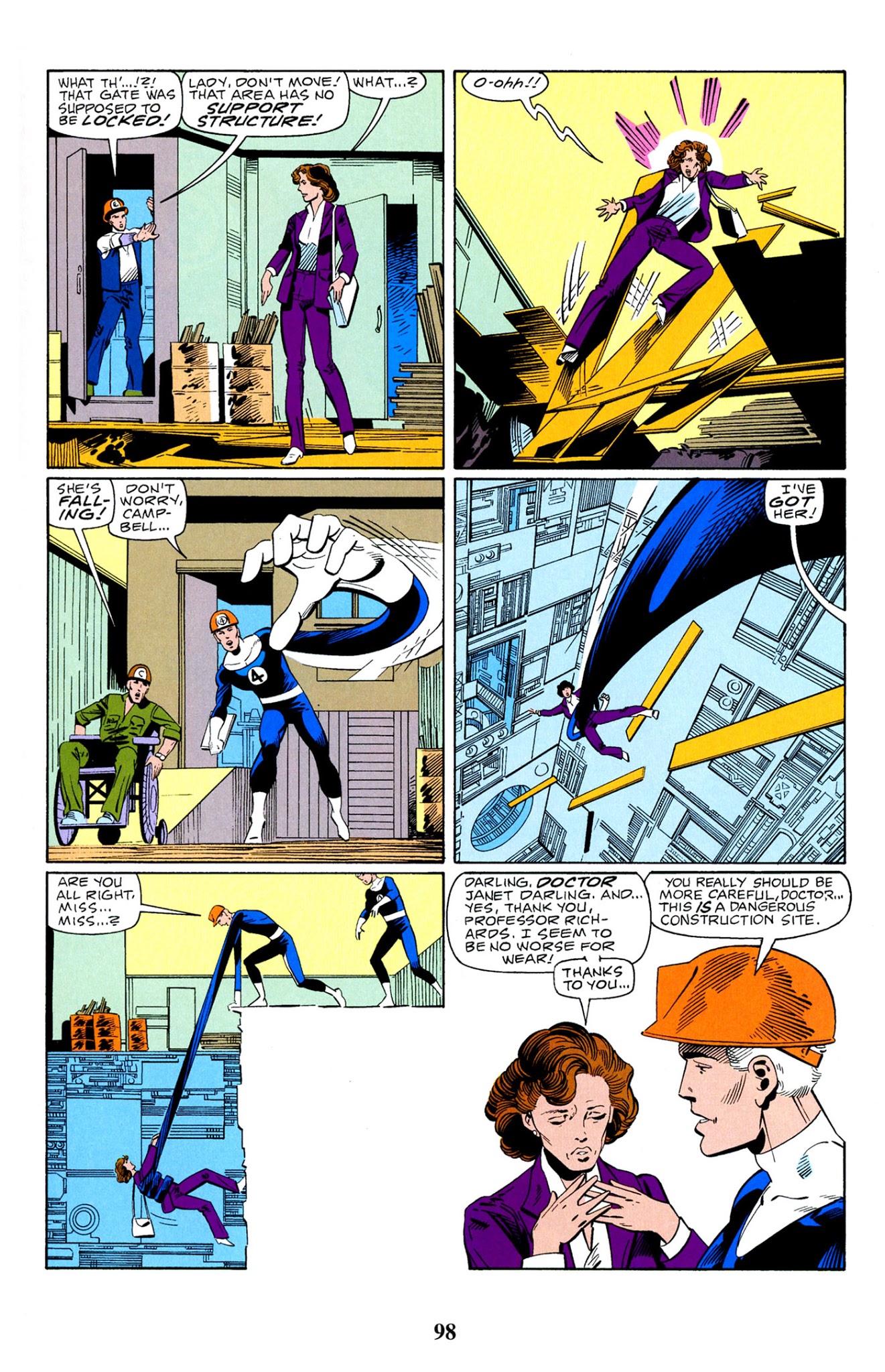 Read online Fantastic Four Visionaries: John Byrne comic -  Issue # TPB 7 - 99
