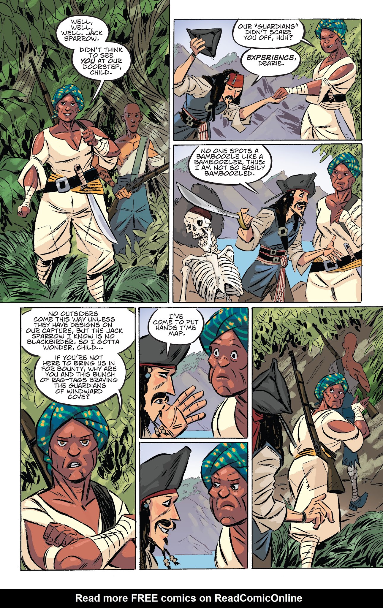 Read online Disney Pirates of the Caribbean comic -  Issue #1 - 8