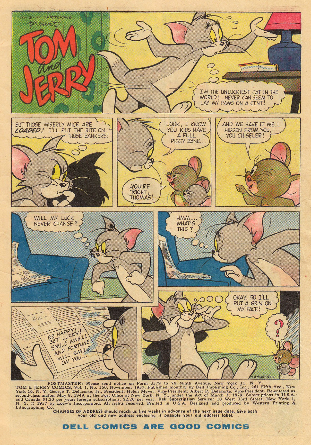 Read online Tom & Jerry Comics comic -  Issue #160 - 3