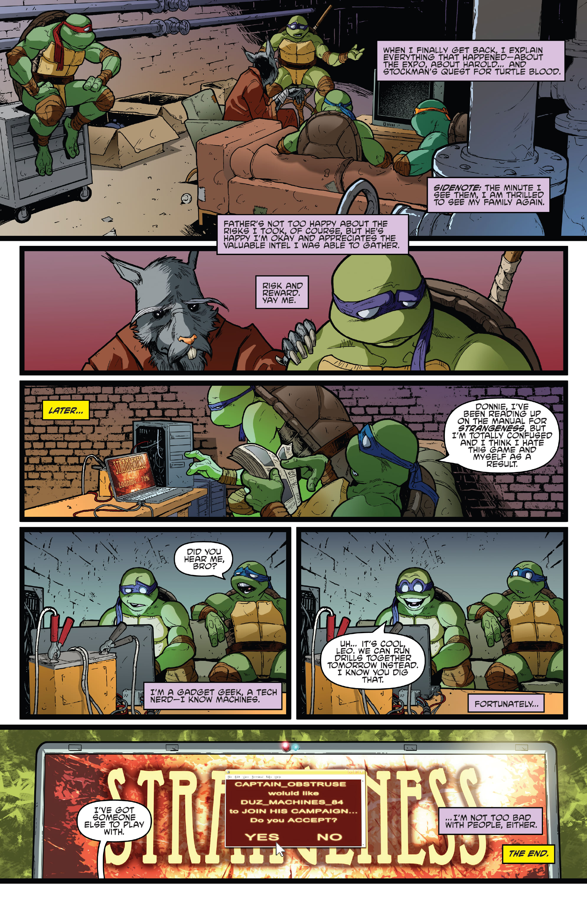 Read online Teenage Mutant Ninja Turtles: Best Of comic -  Issue # Donatello - 54
