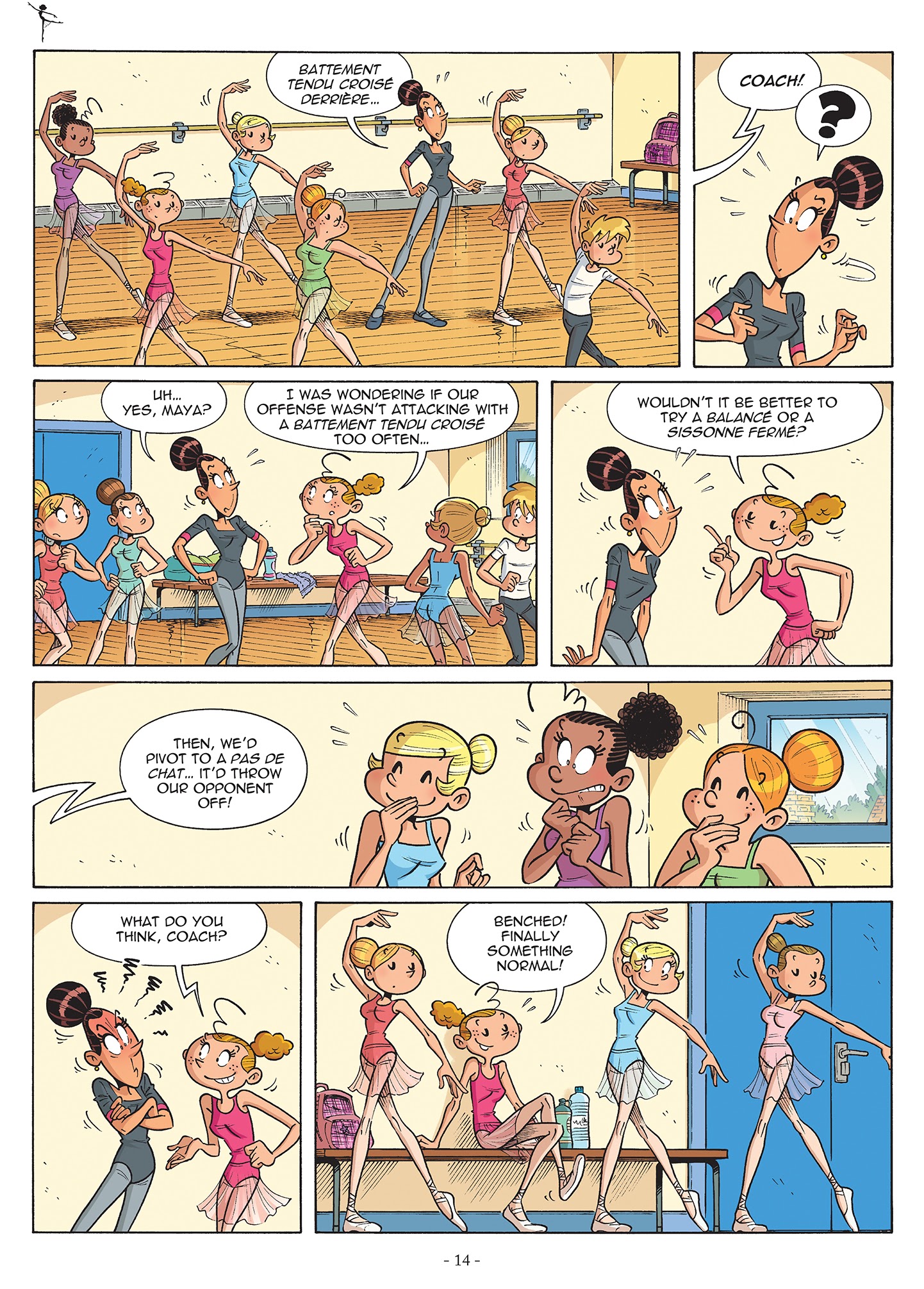 Read online Dance Class comic -  Issue #12 - 16